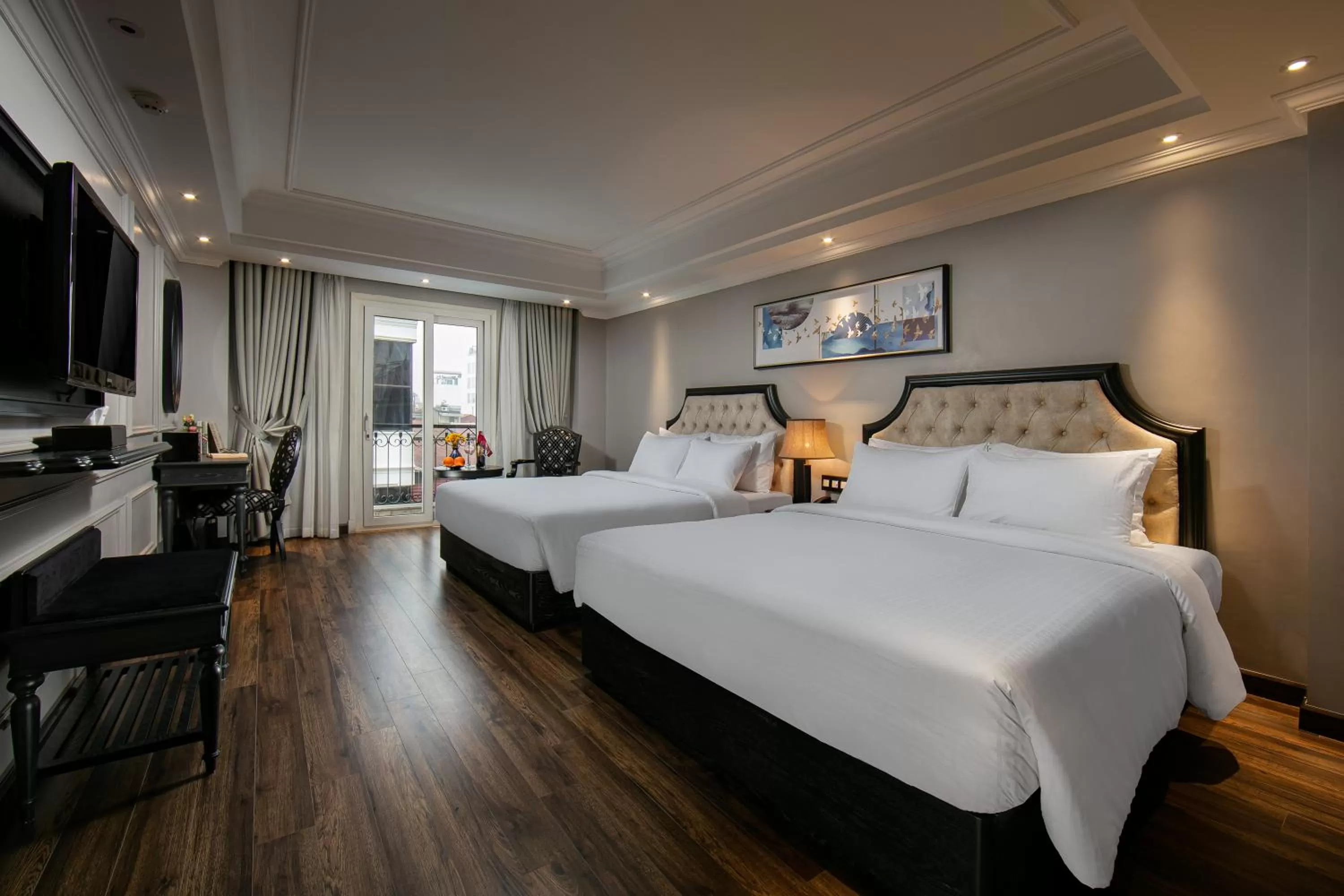 Spring, Bed in Scent Premium Hotel