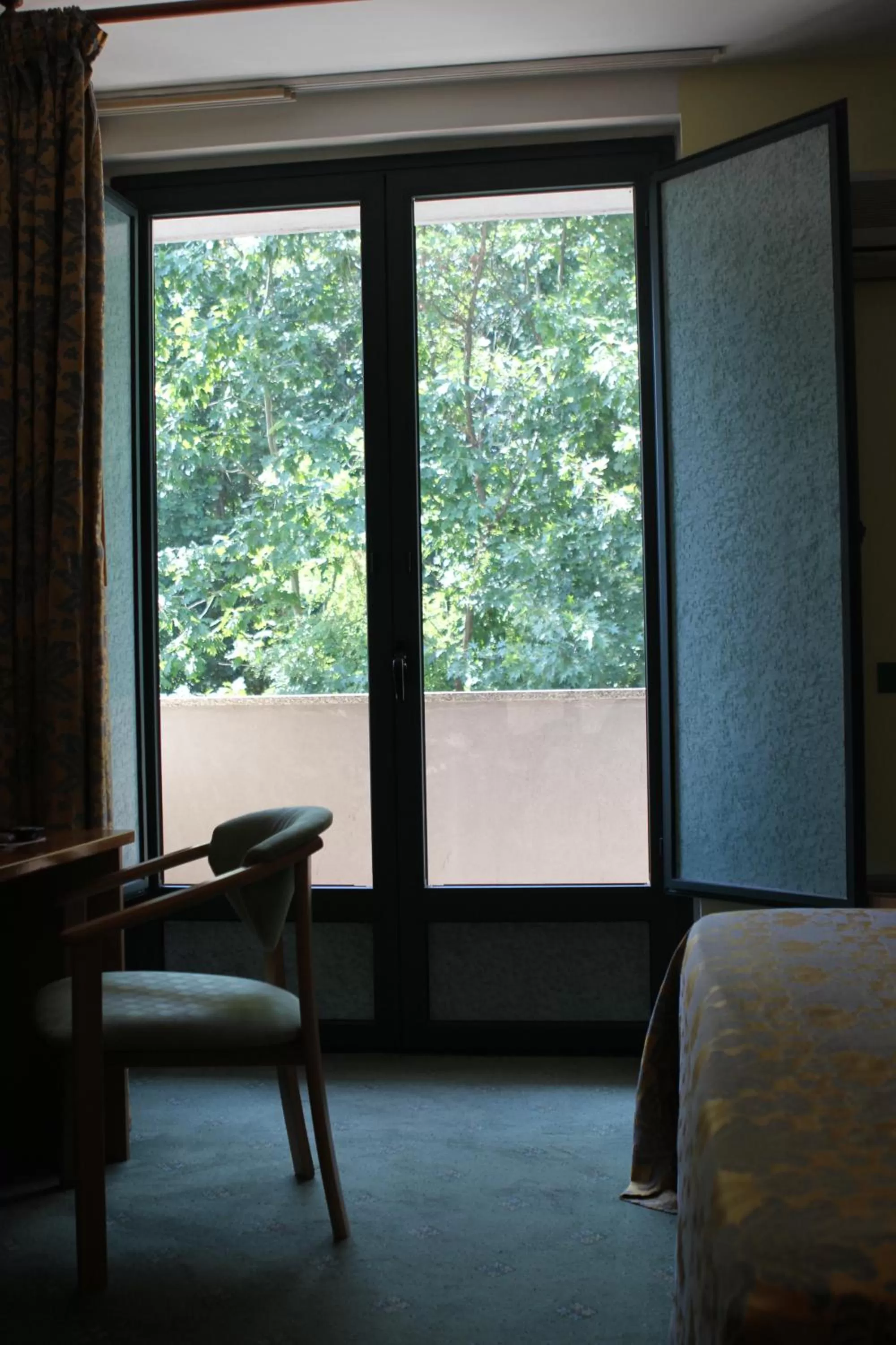 Garden view in Ascot Lodging