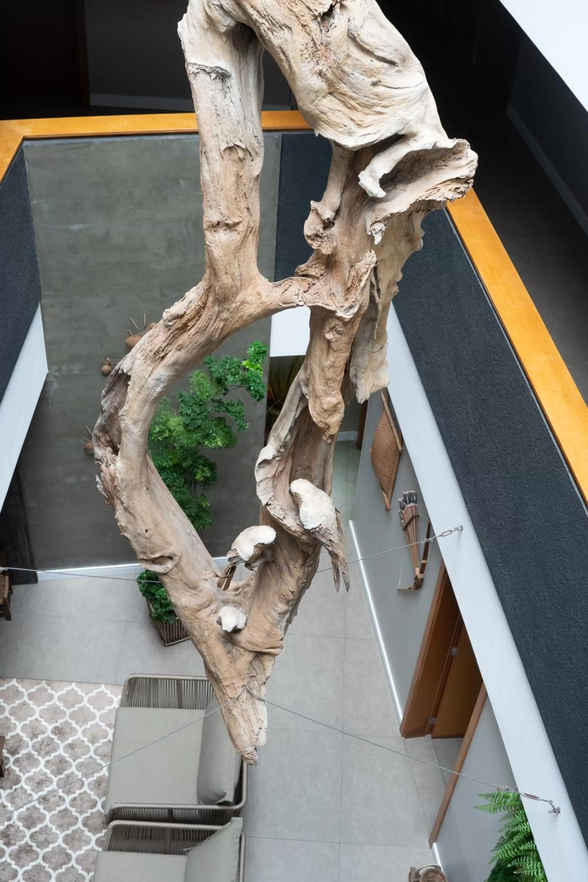 Decorative detail in Aruá Pousada Boutique