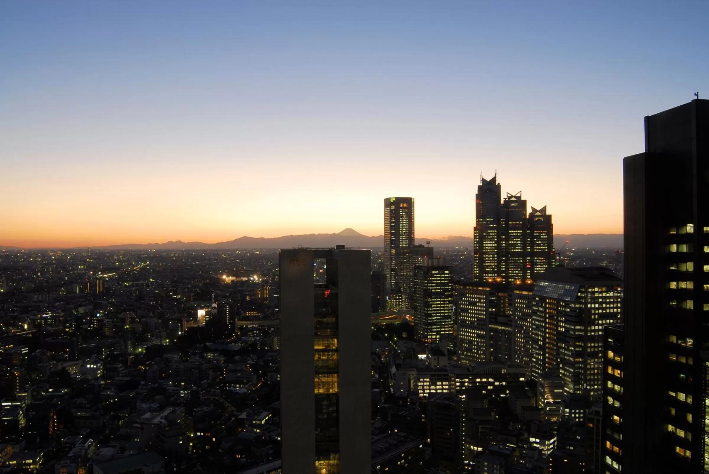 City view in Odakyu Hotel Century Southern Tower