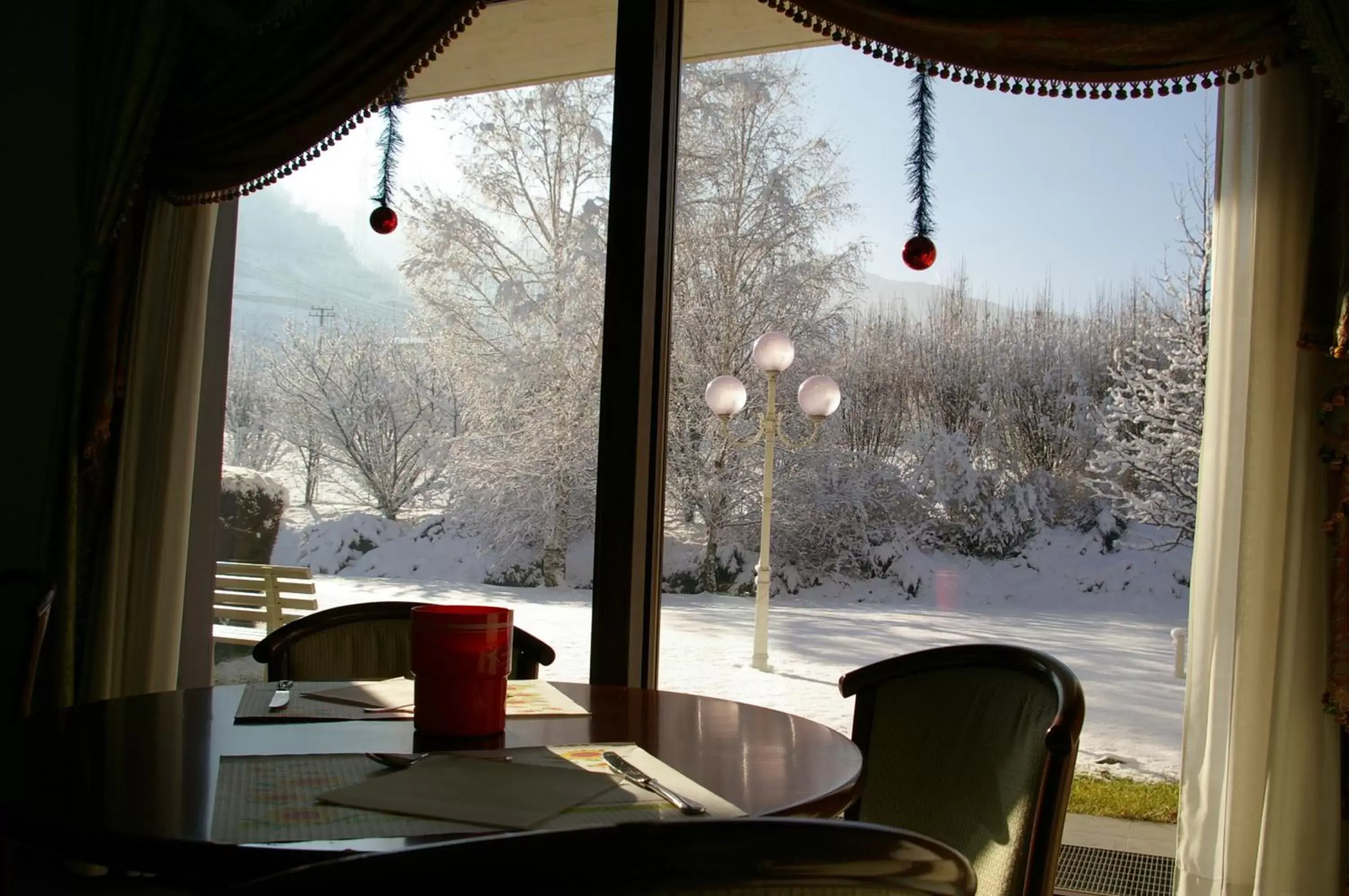 Mountain view, Winter in Hotel Miage