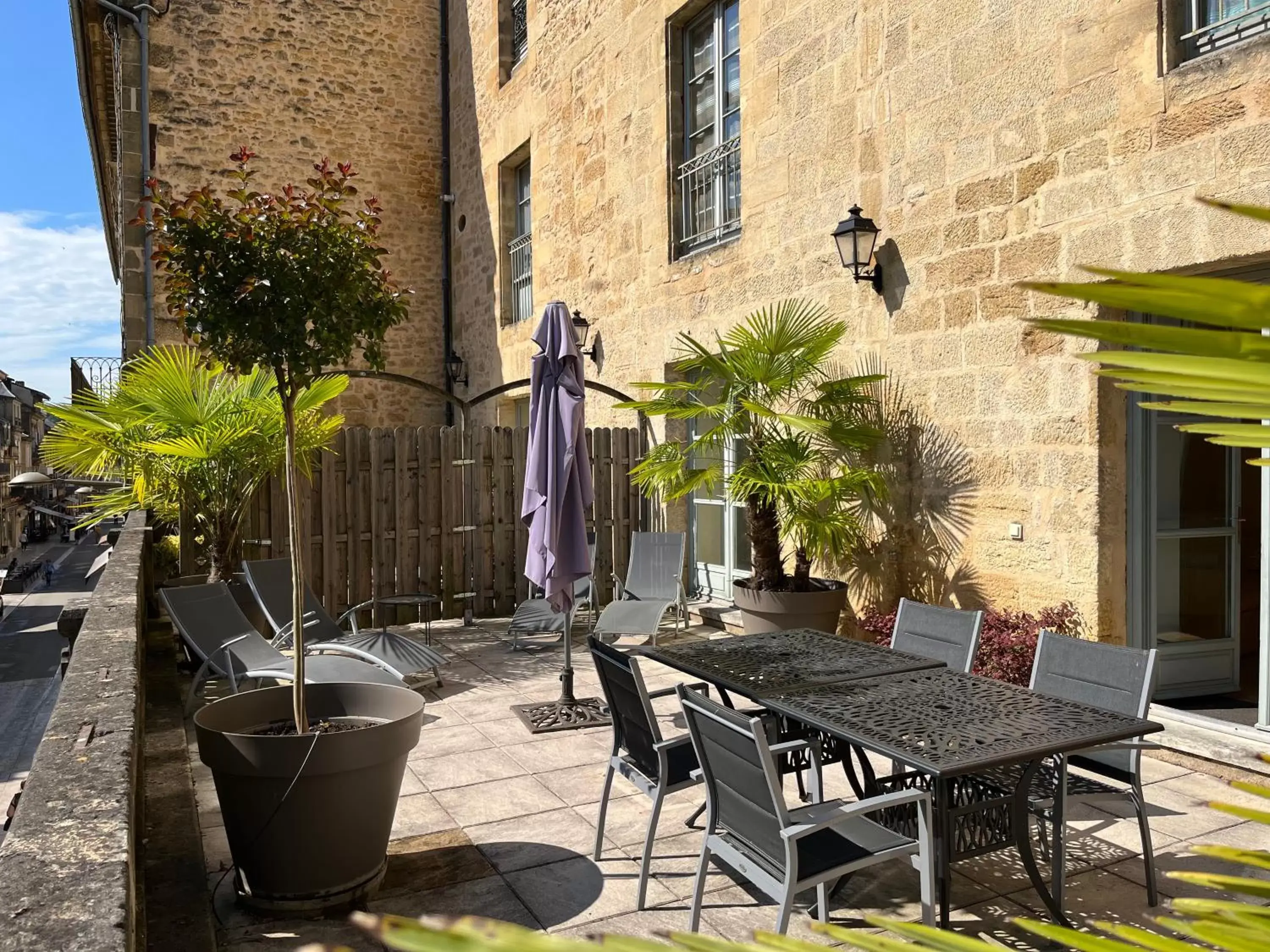 Balcony/Terrace in La Villa des Consuls