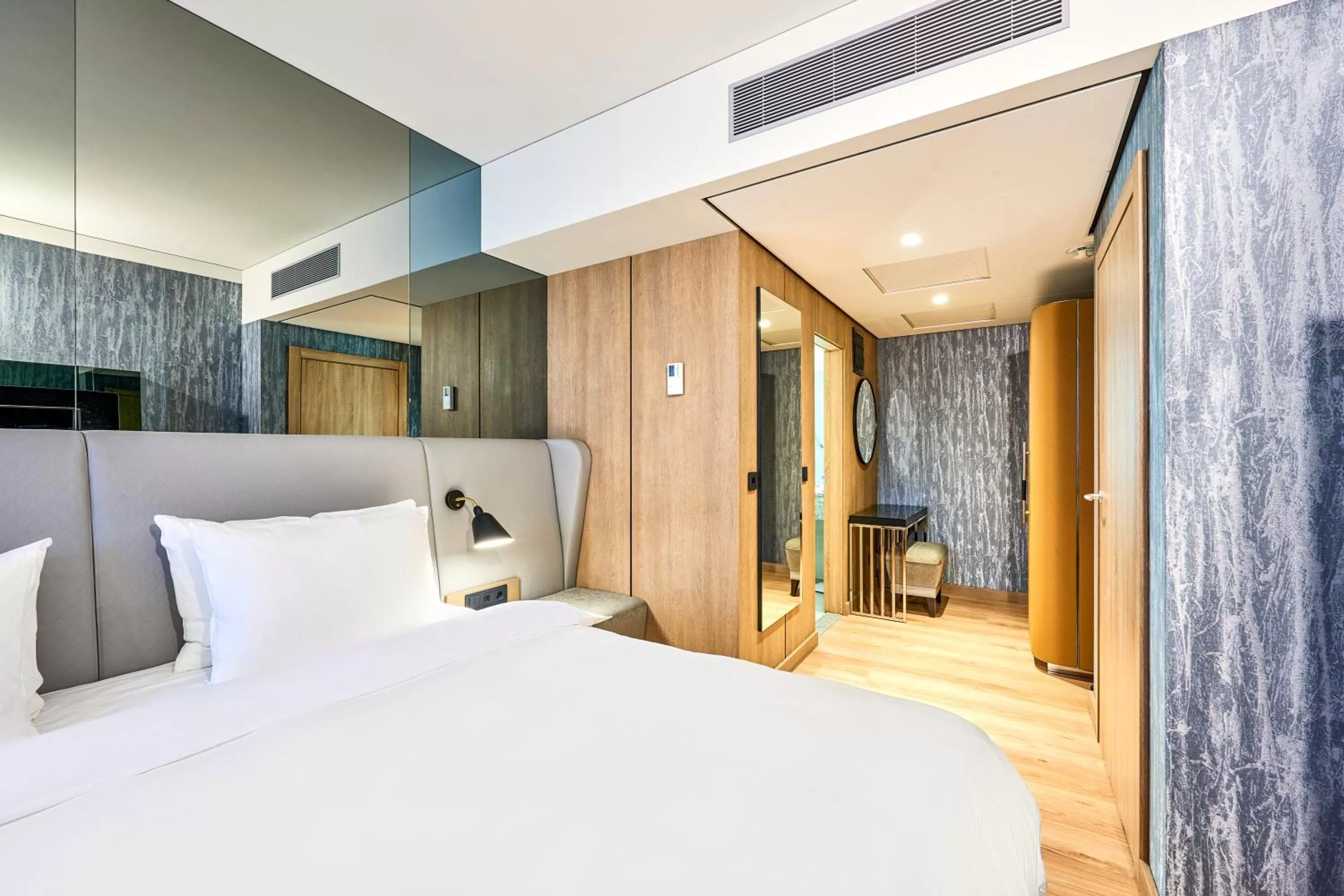 Photo of the whole room, Bed in Radisson Blu Hotel, Kyiv City Centre