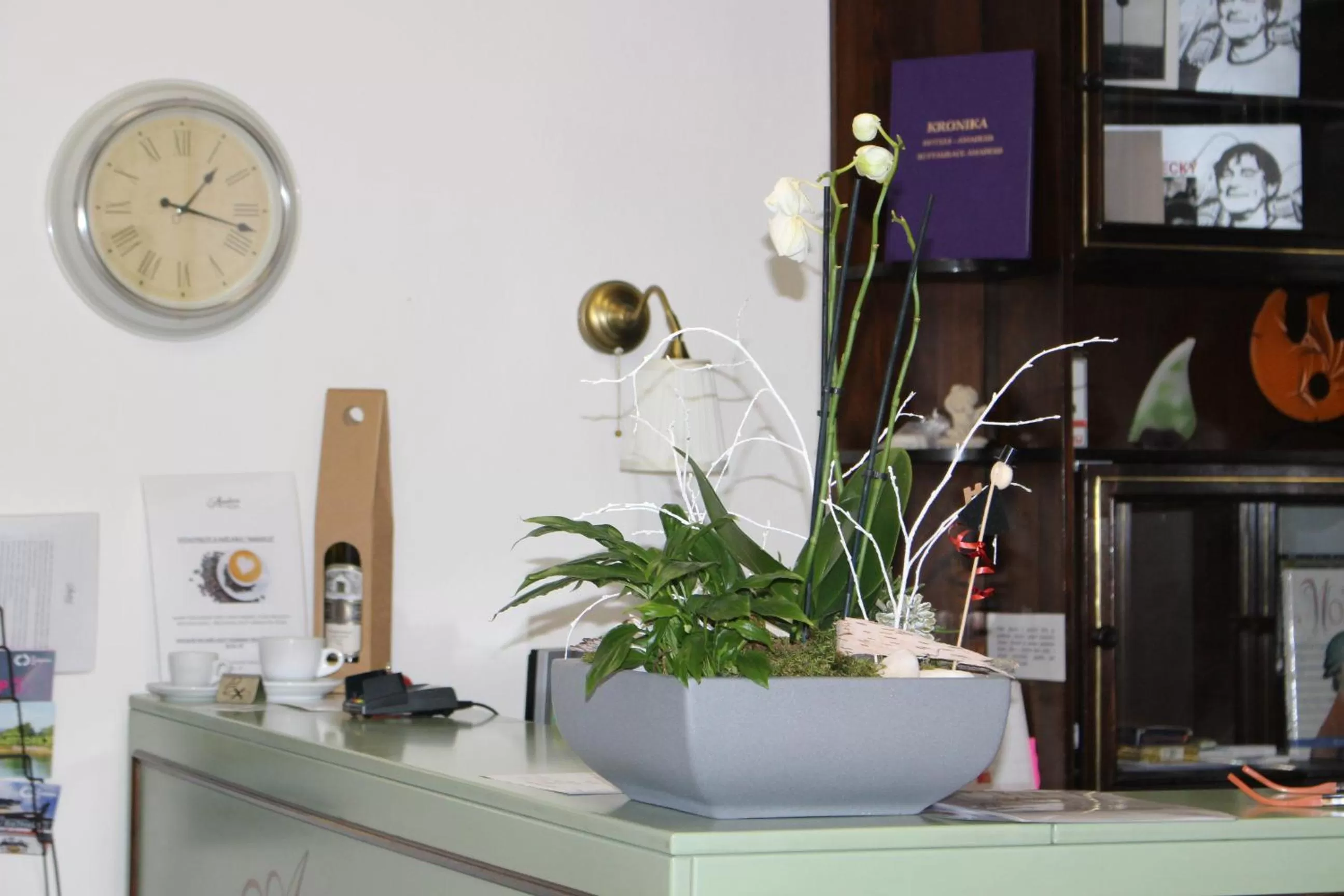 Lobby or reception in Hotel Amadeus