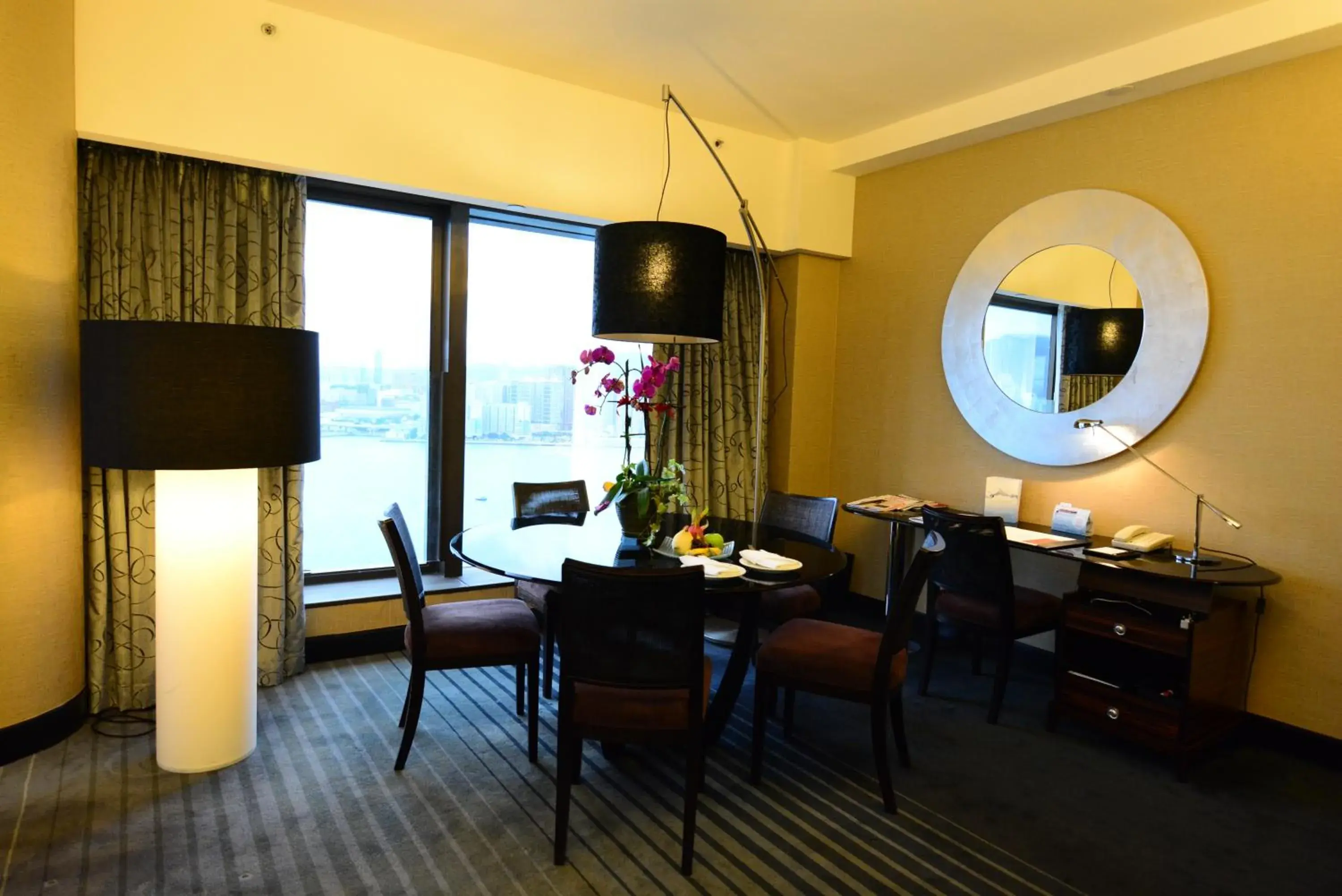 Seating area in Harbour Grand Hong Kong Hotel