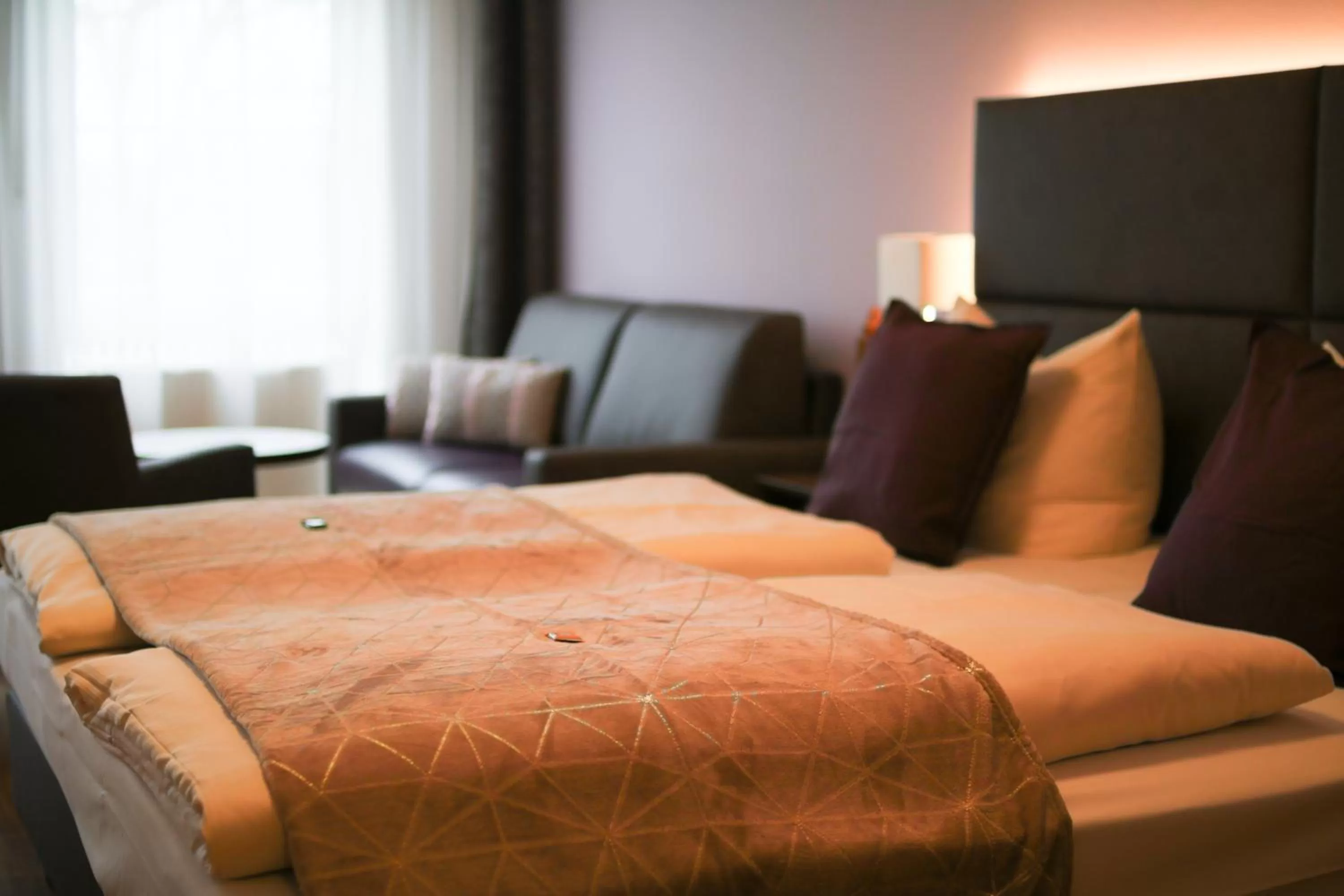 Photo of the whole room, Bed in Boutique Hotel Beckenlehner