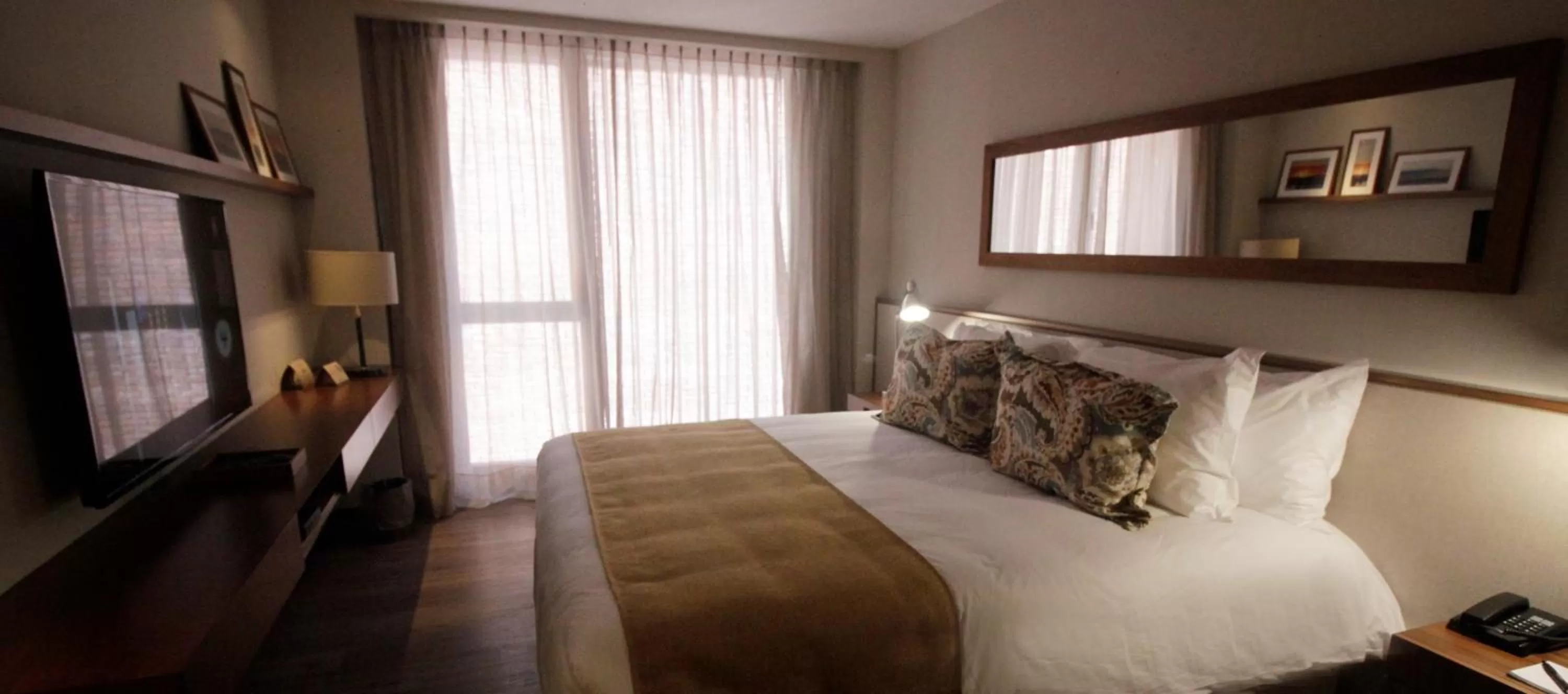 Bed in Cottage Puerto Buceo