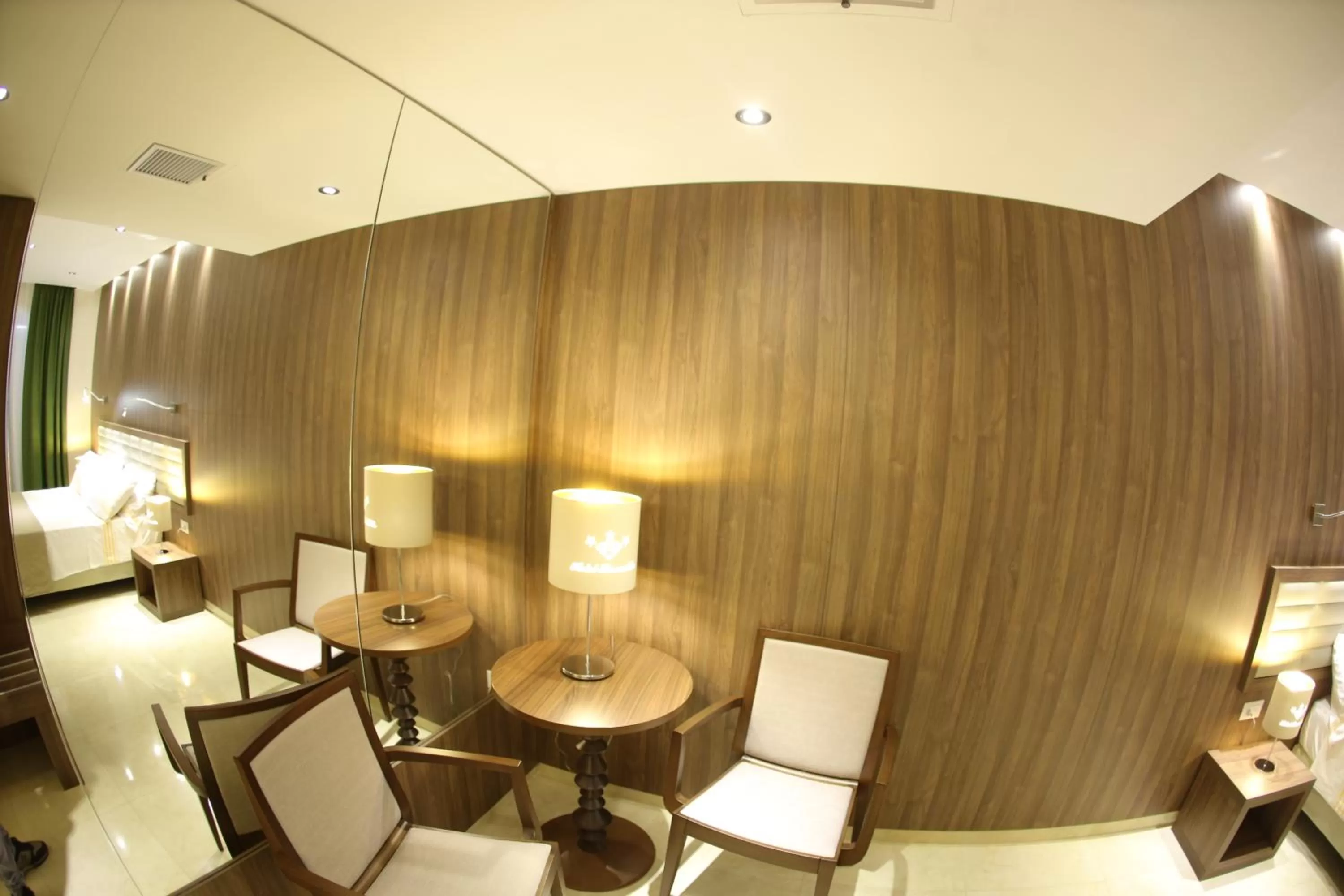 Seating area in Hotel Smeraldo