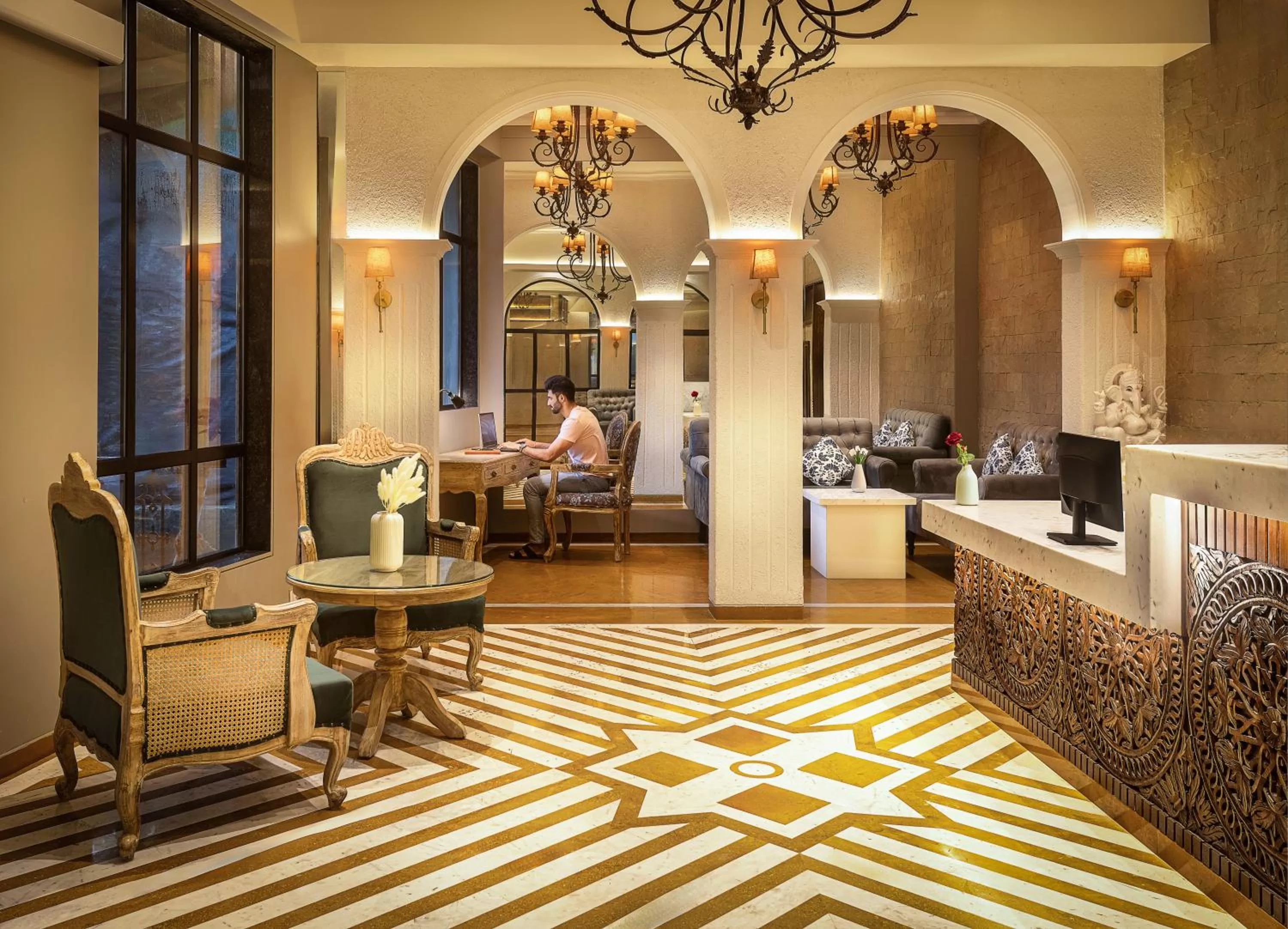 Property building, Lobby/Reception in Arnna Hotel- Goregaon East