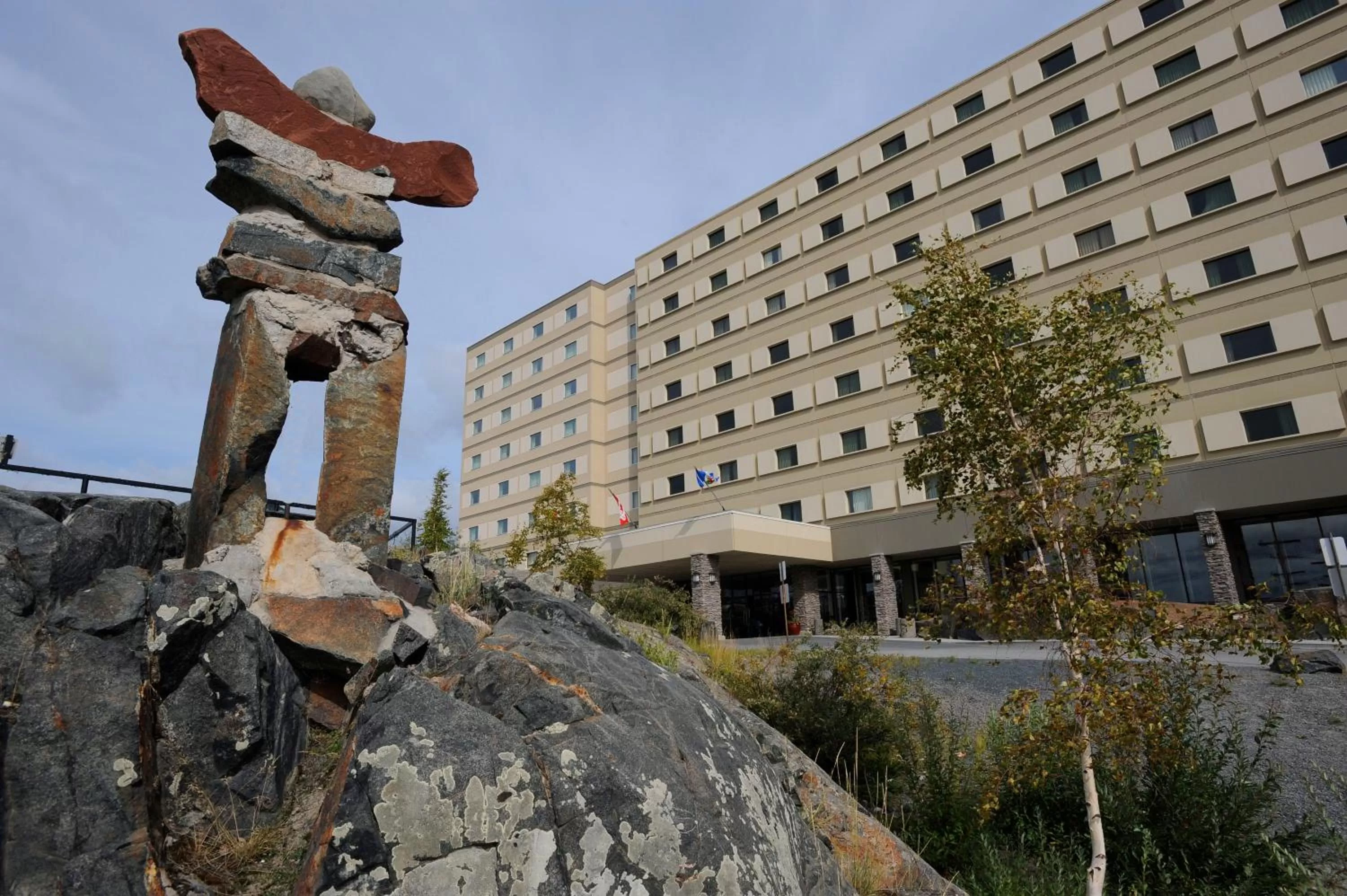 Facade/entrance in The Explorer Hotel