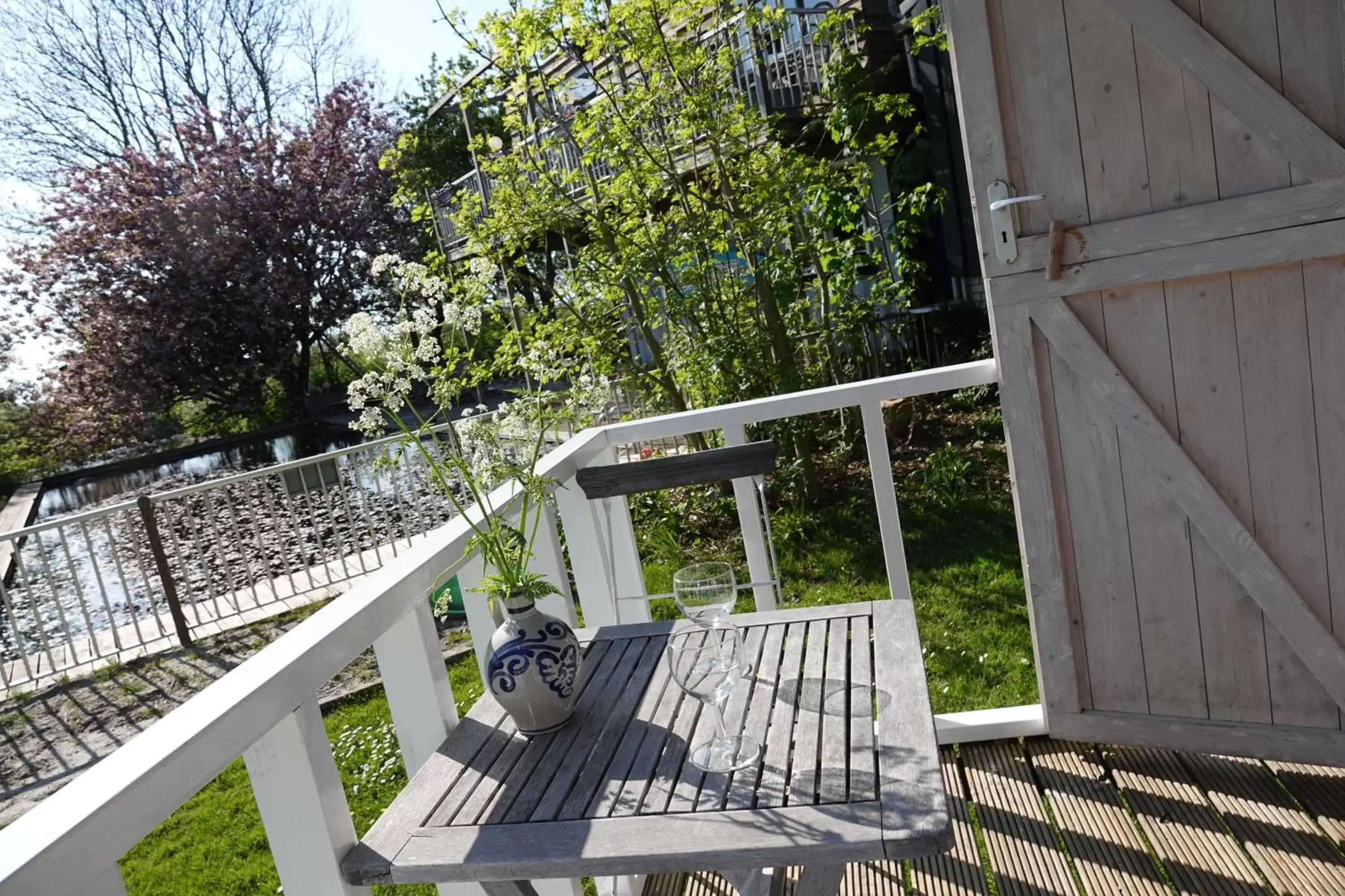 Balcony/Terrace in B&B Welgelegen