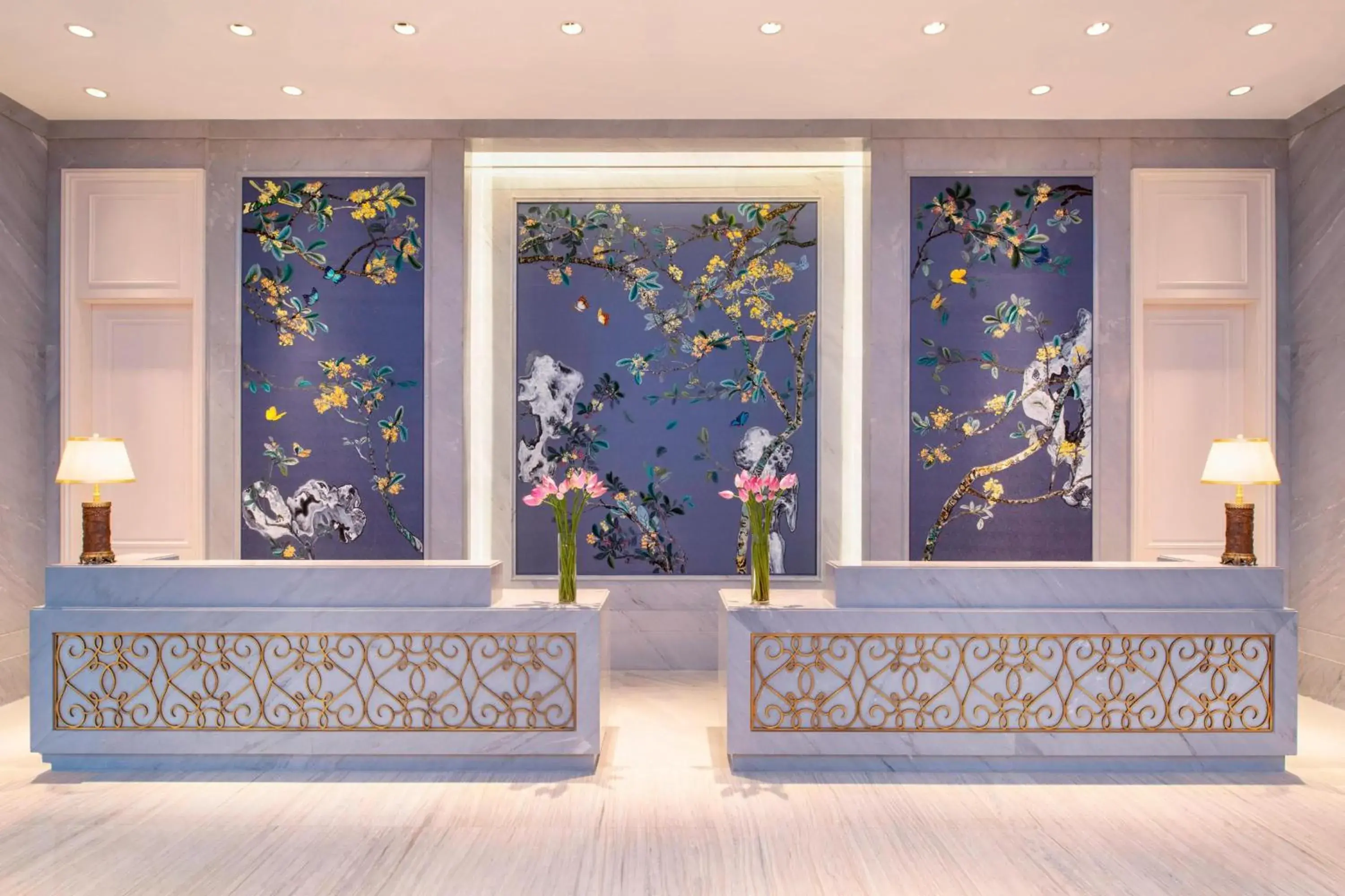Lobby or reception in The Azure Qiantang, a Luxury Collection Hotel, Hangzhou