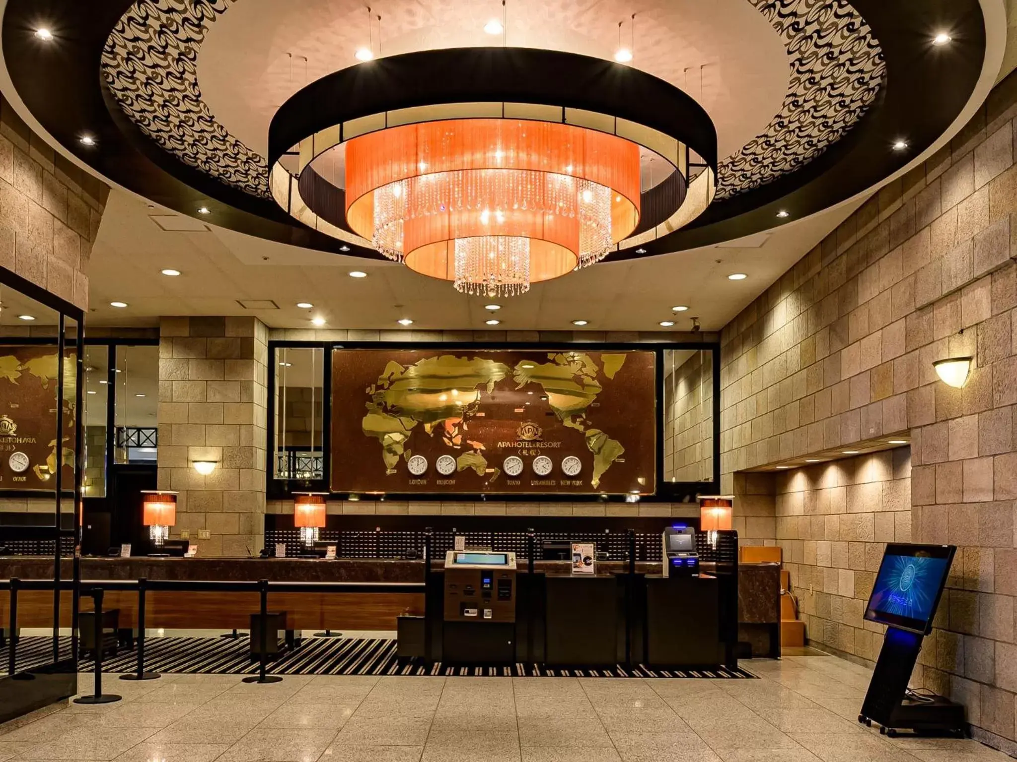 Area and facilities, Lobby/Reception in APA Hotel & Resort Sapporo