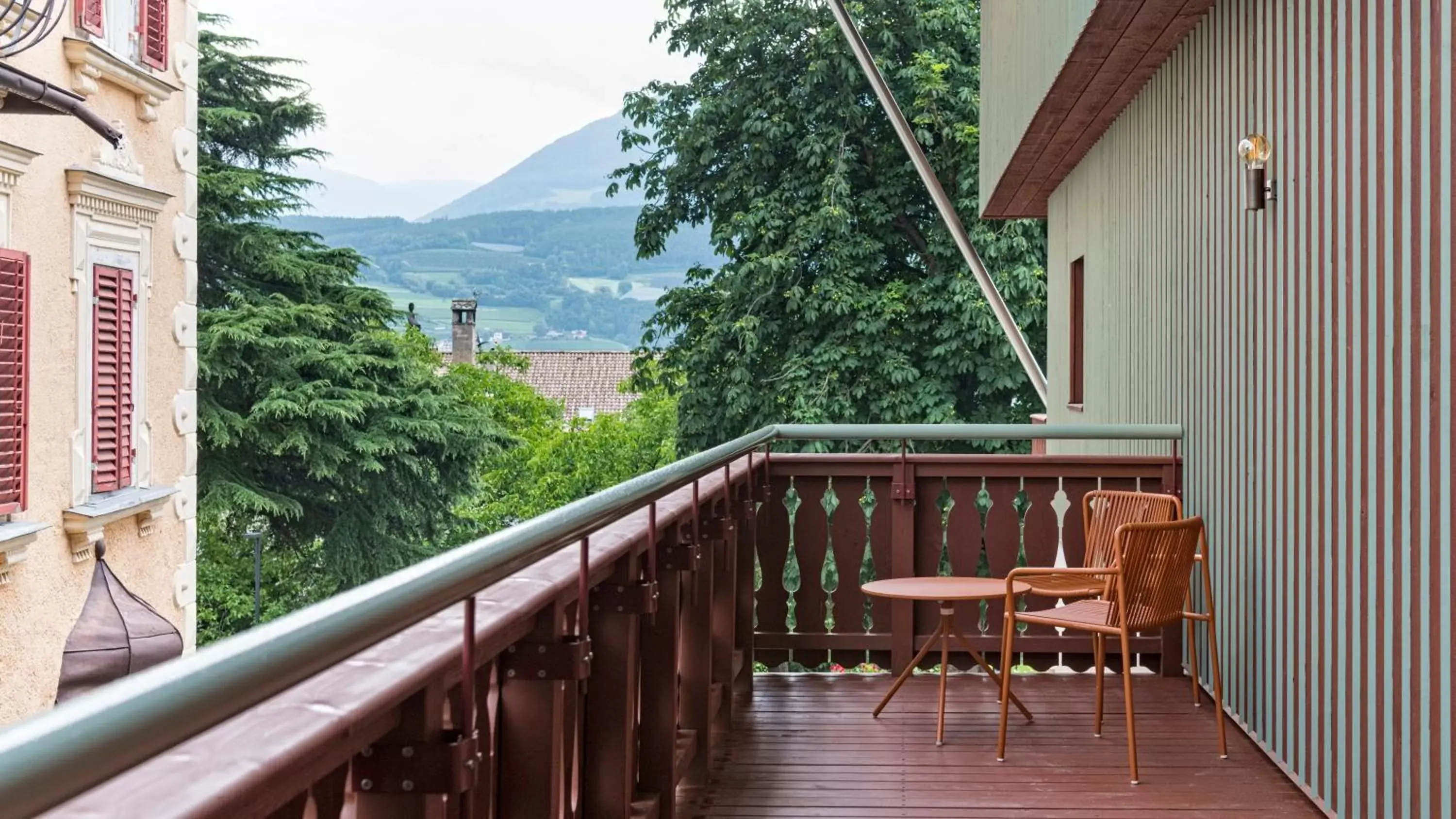 Balcony/Terrace in Hotel Villa Mayr Rooms & Suites