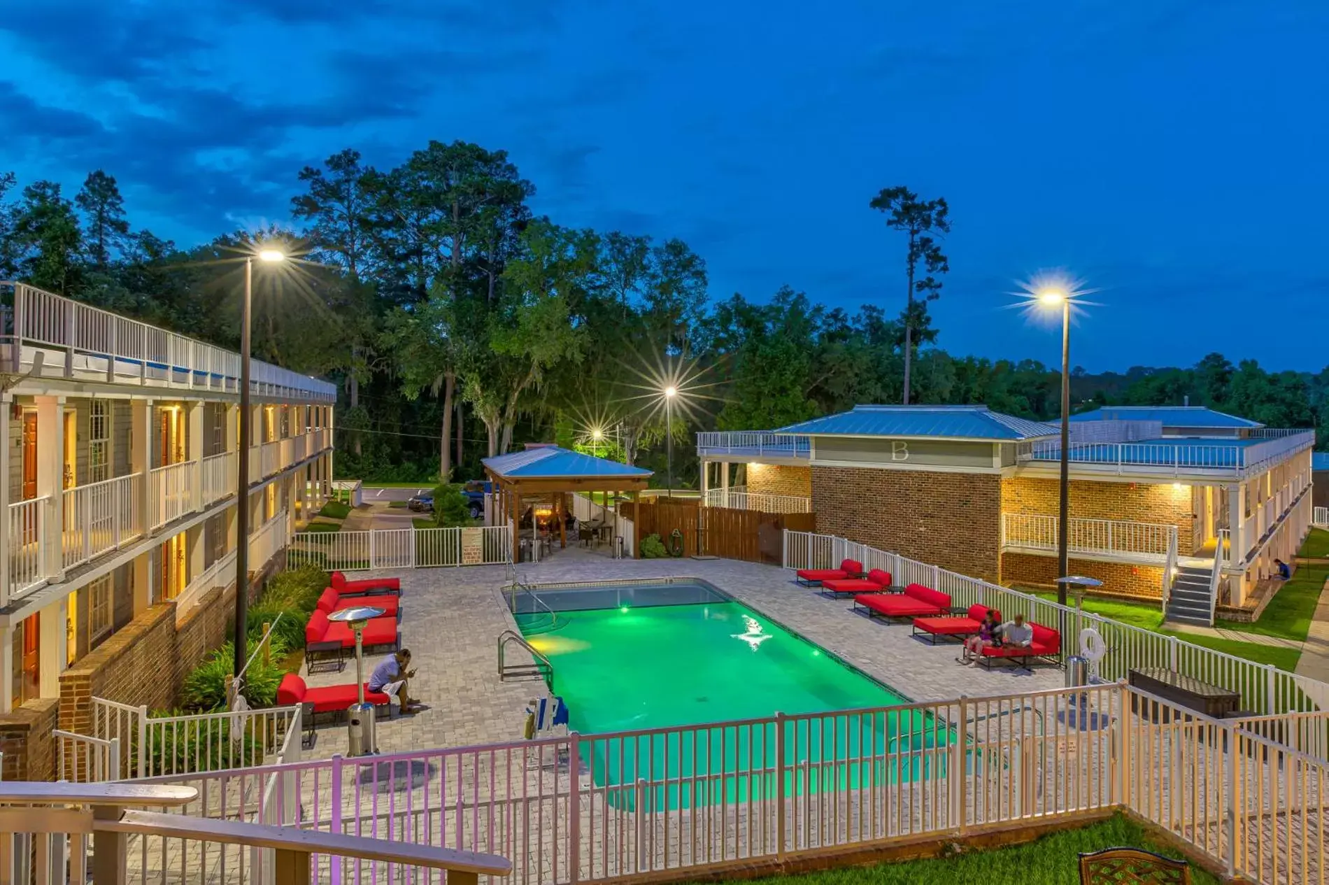 Pool View in Seven Hills Suites Tallahassee