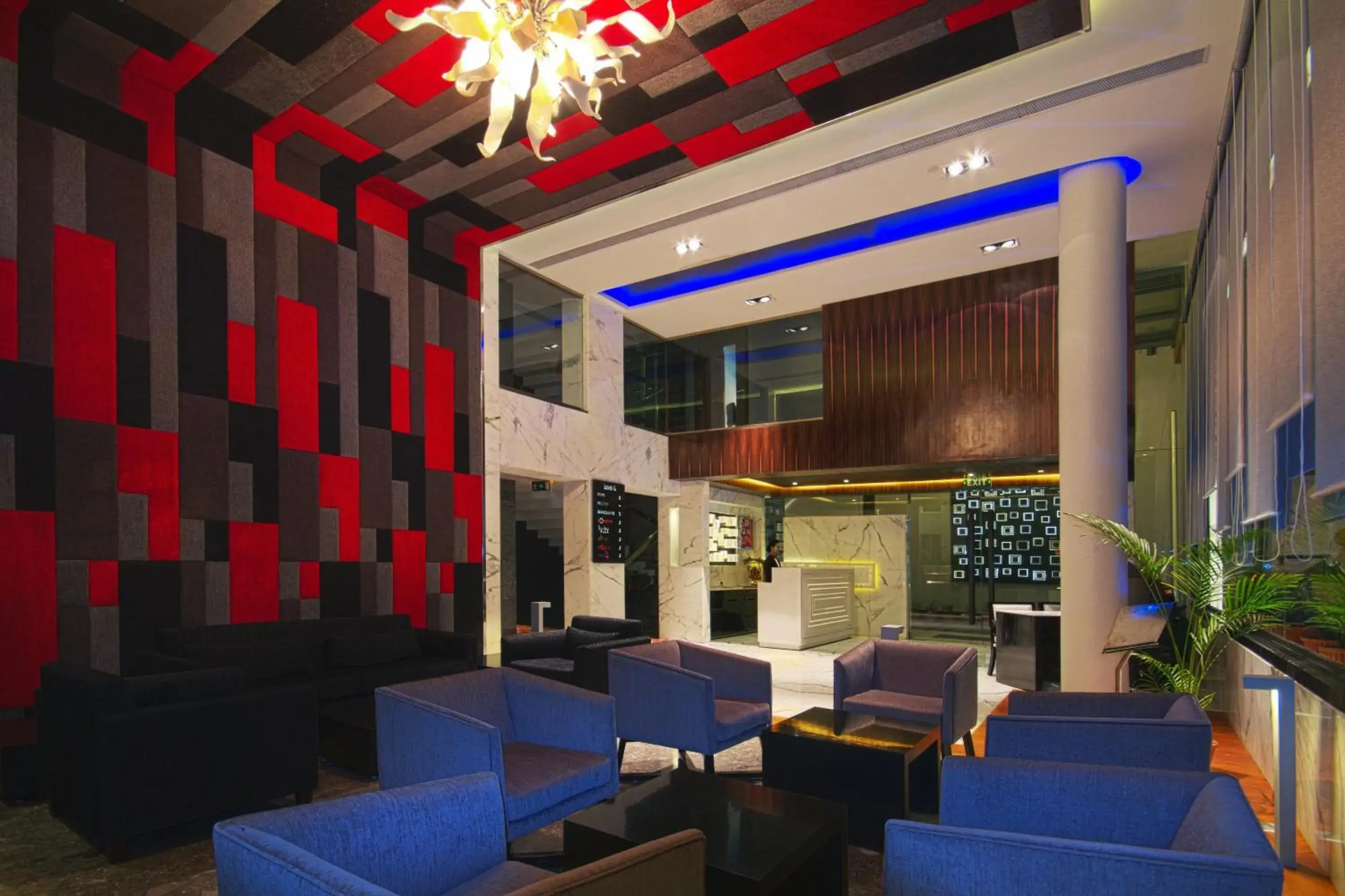 Lobby or reception in The Fern Residency - Chandigarh Lobby or reception in The Fern Residency - Chandigarh