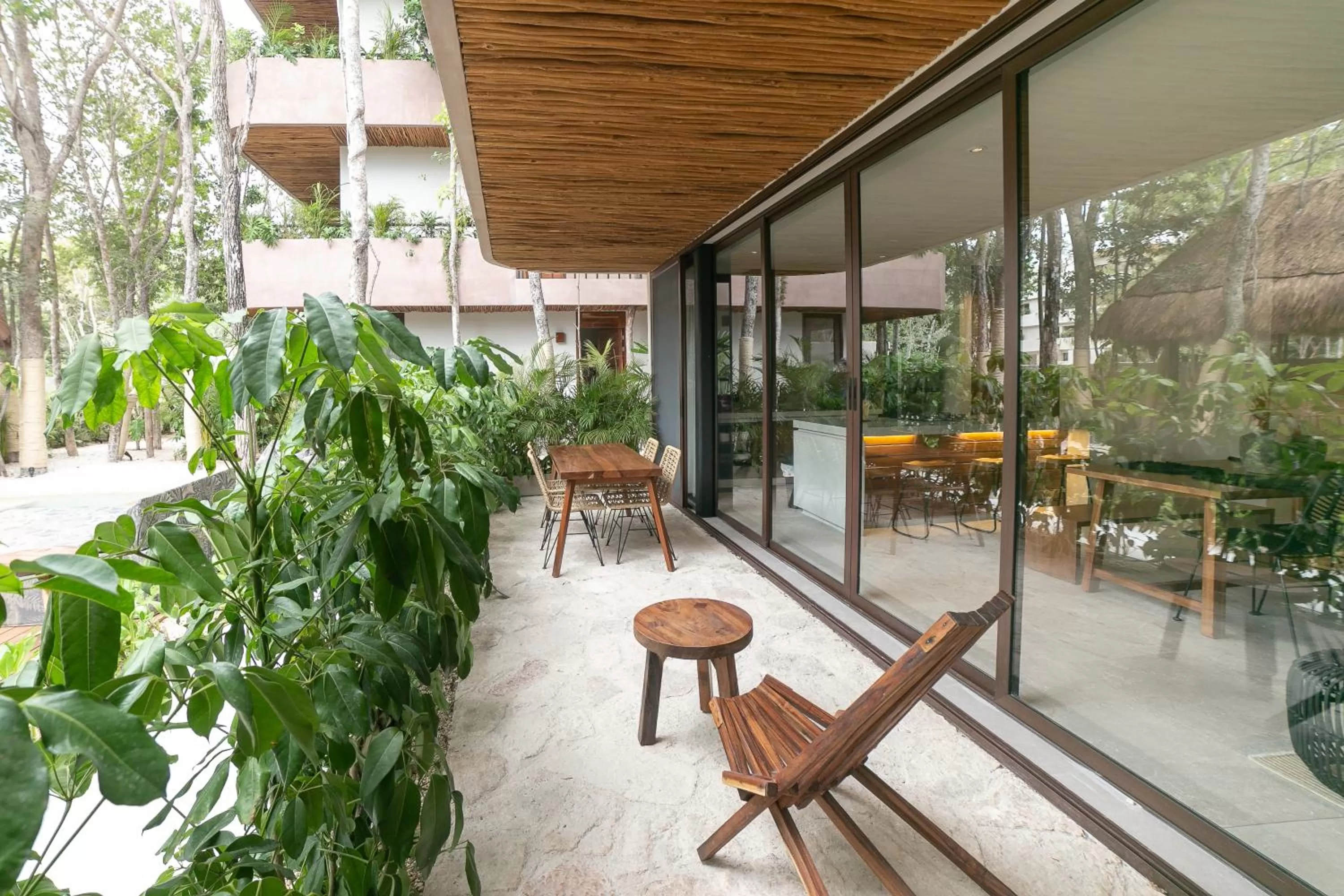 Balcony/Terrace in Zereno Tulum Beach Club Access