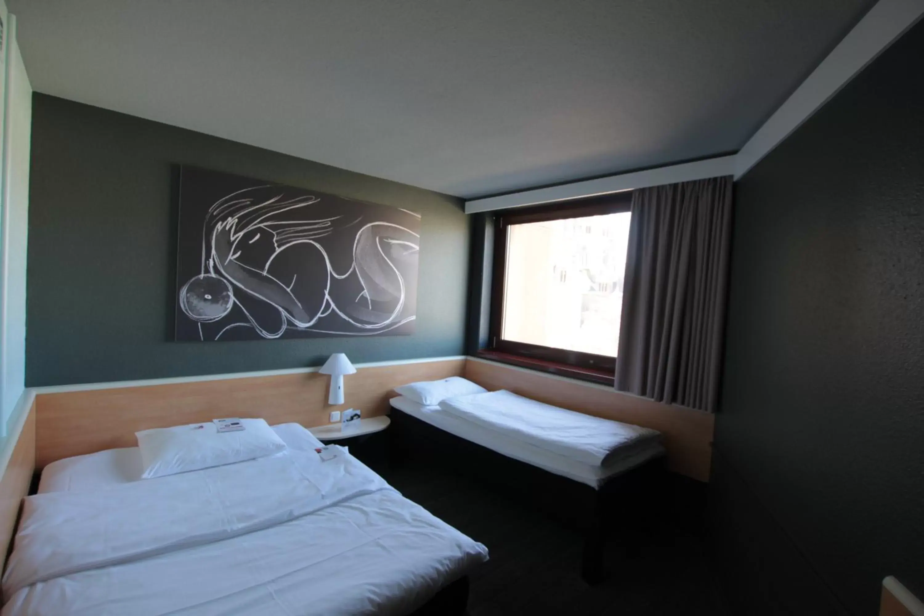 Bed in Ibis Wien Mariahilf