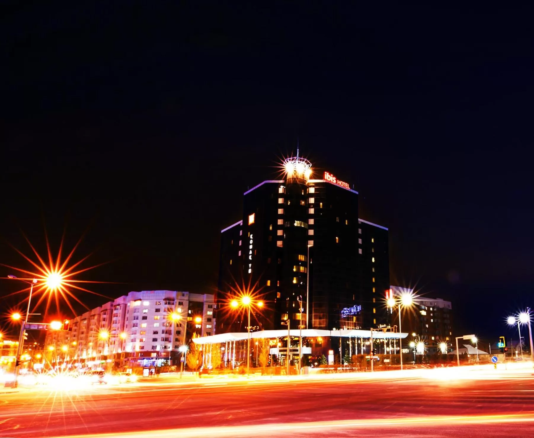 Facade/entrance in Ibis Astana