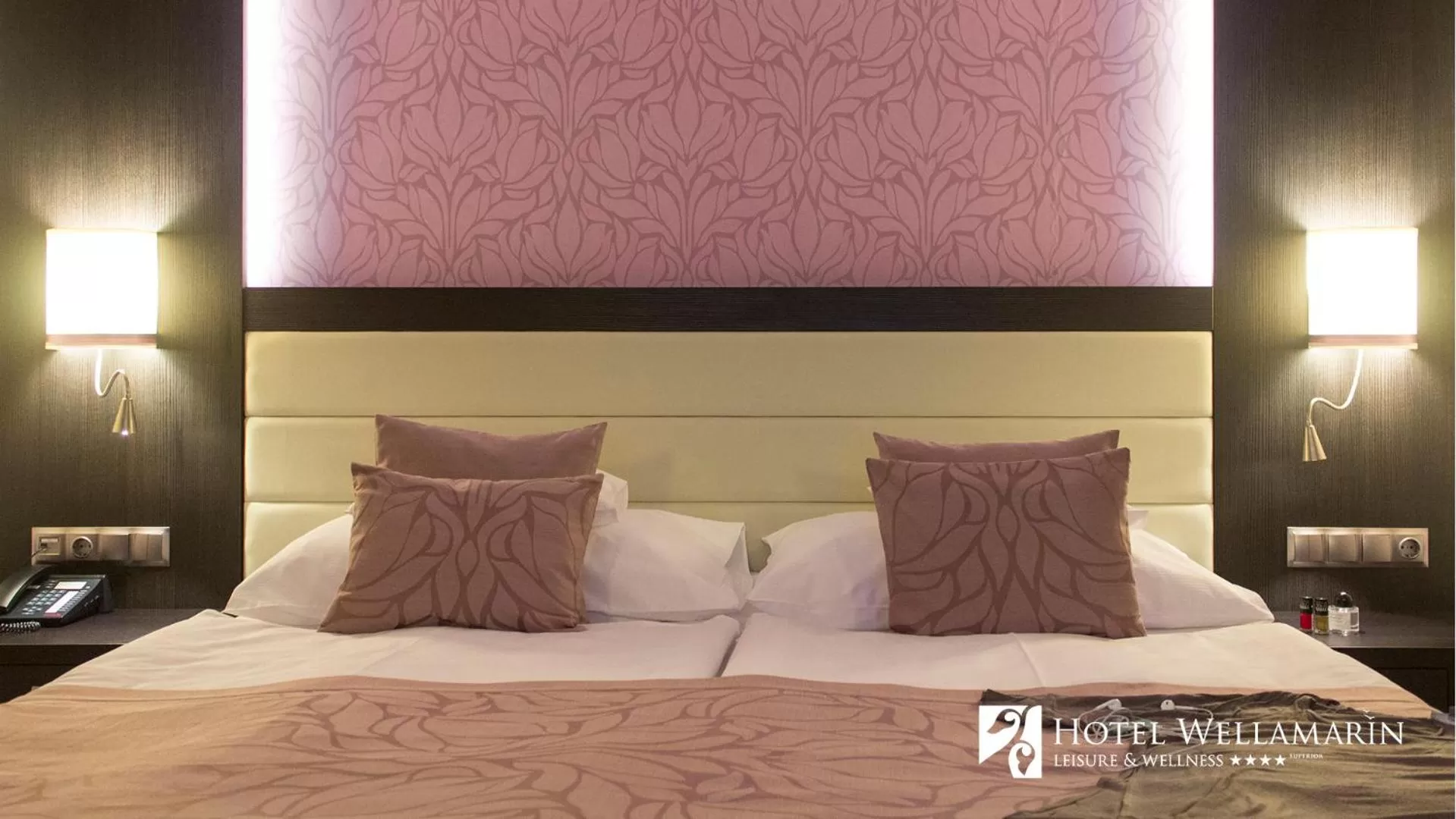 Bedroom, Bed in Hotel Wellamarin