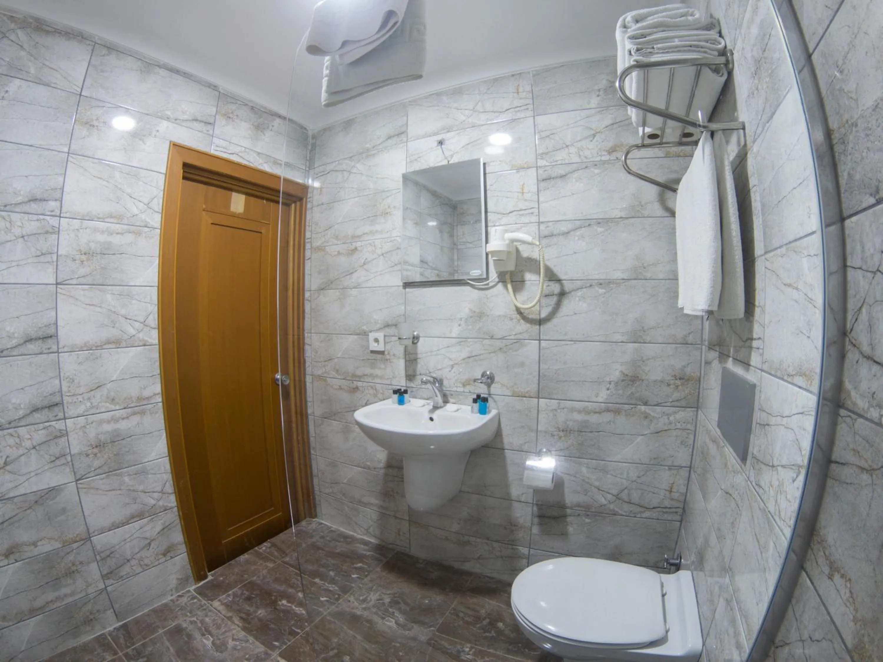 Shower in Seher HOTEL