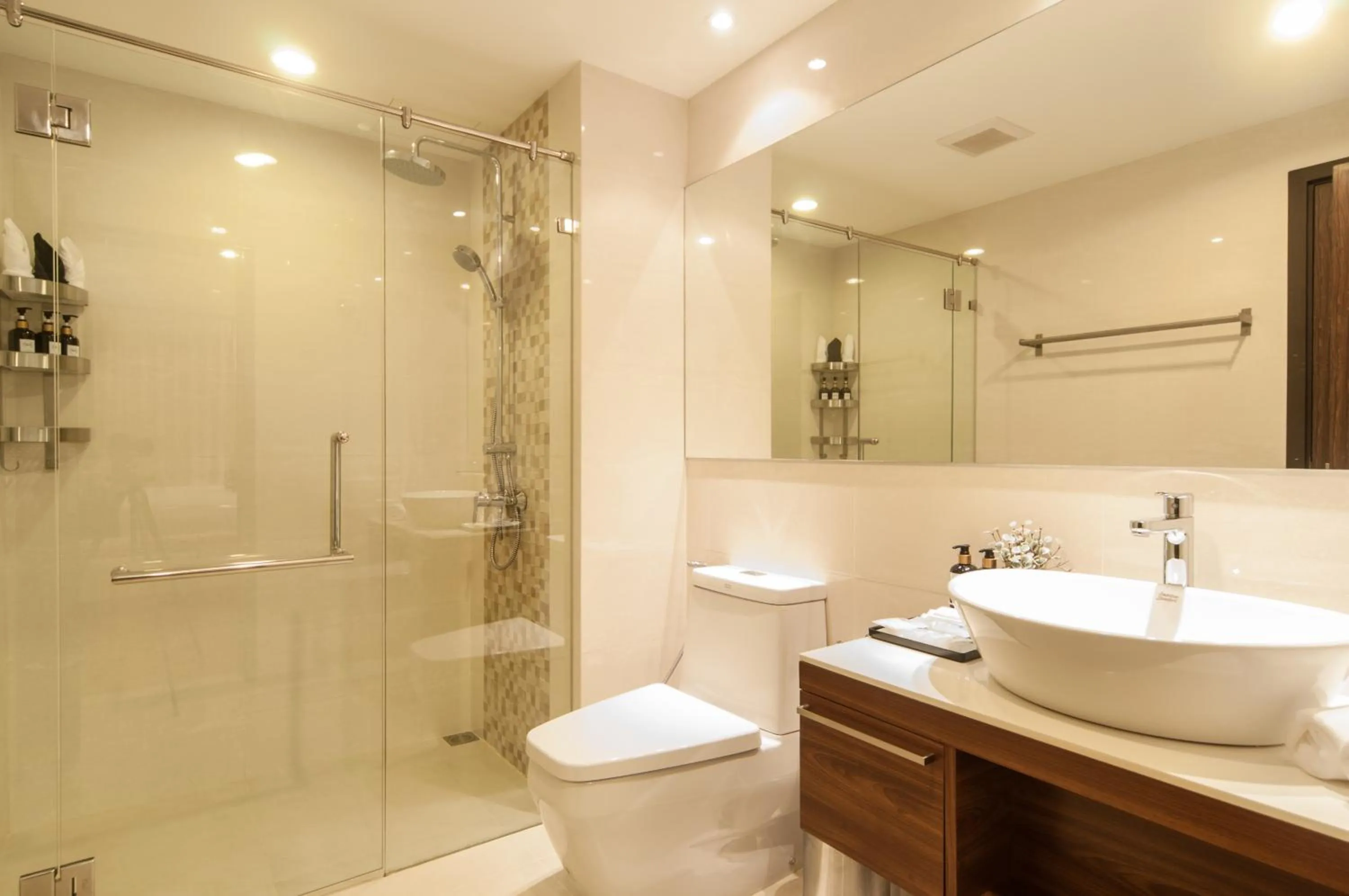 Shower in The Title KR Beach Condotel Rawai Beach