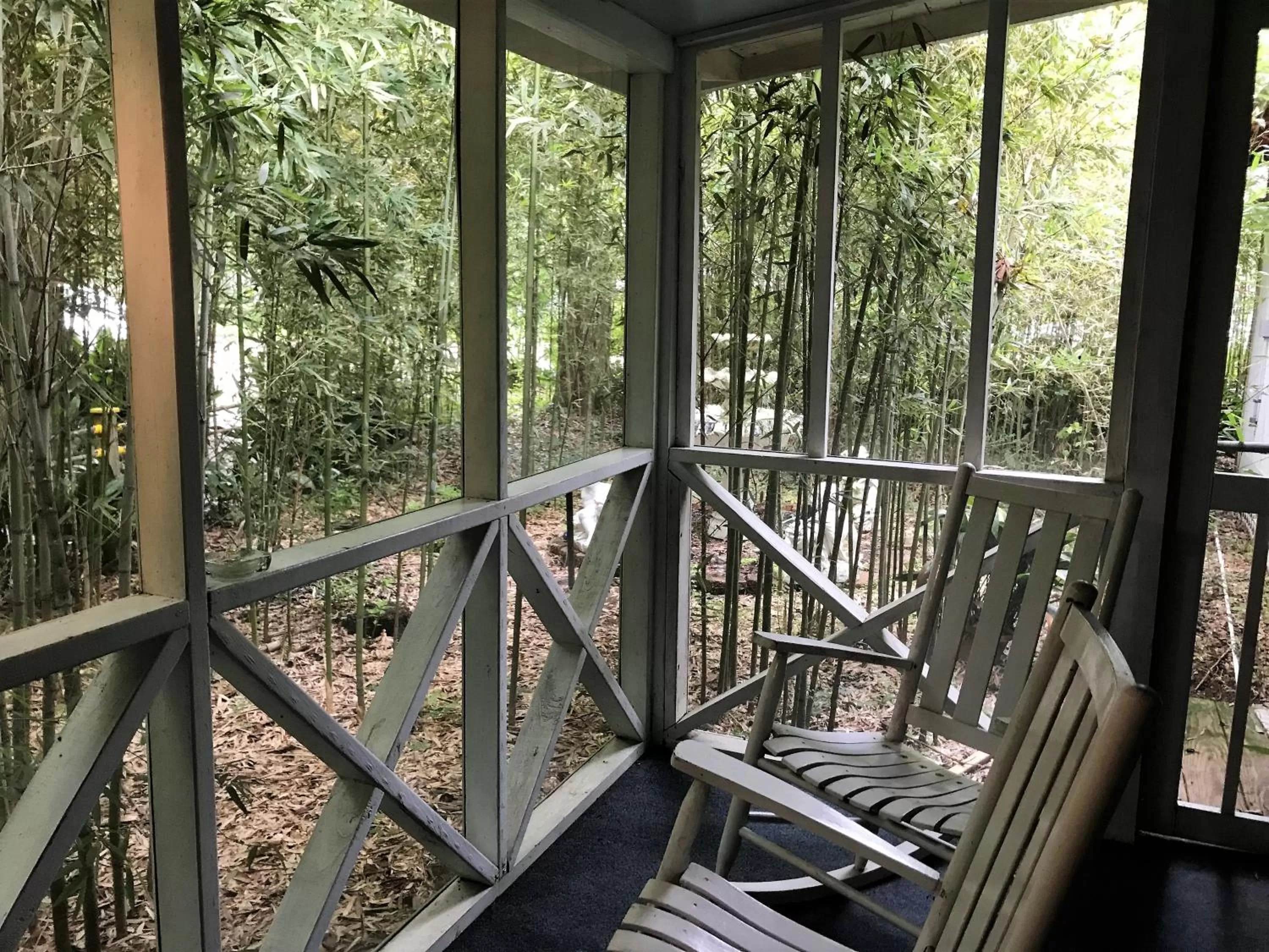 Balcony/Terrace in Historic Michabelle Inn