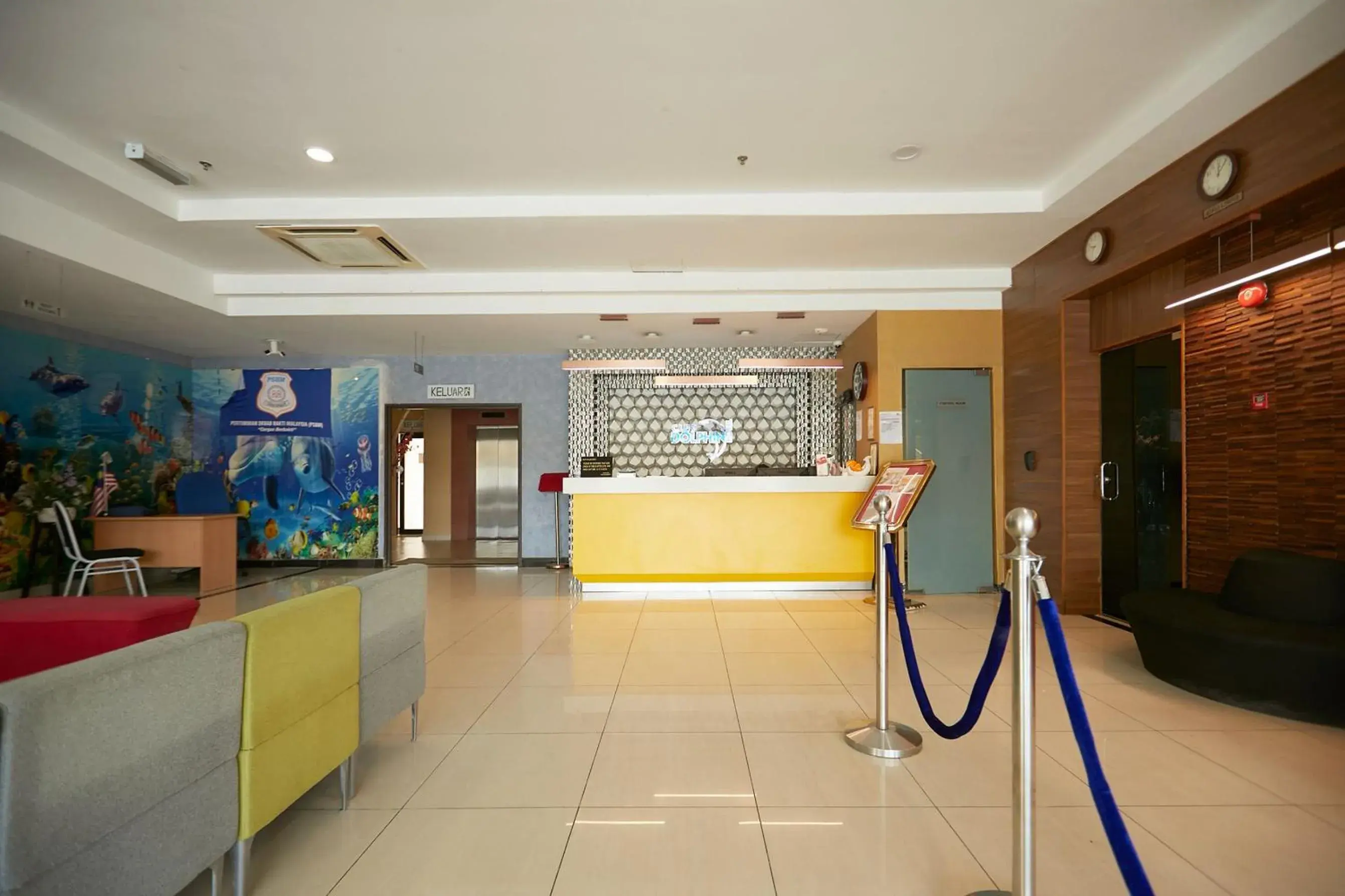 Lobby or reception, Lobby/Reception in Club Dolphin Hotel