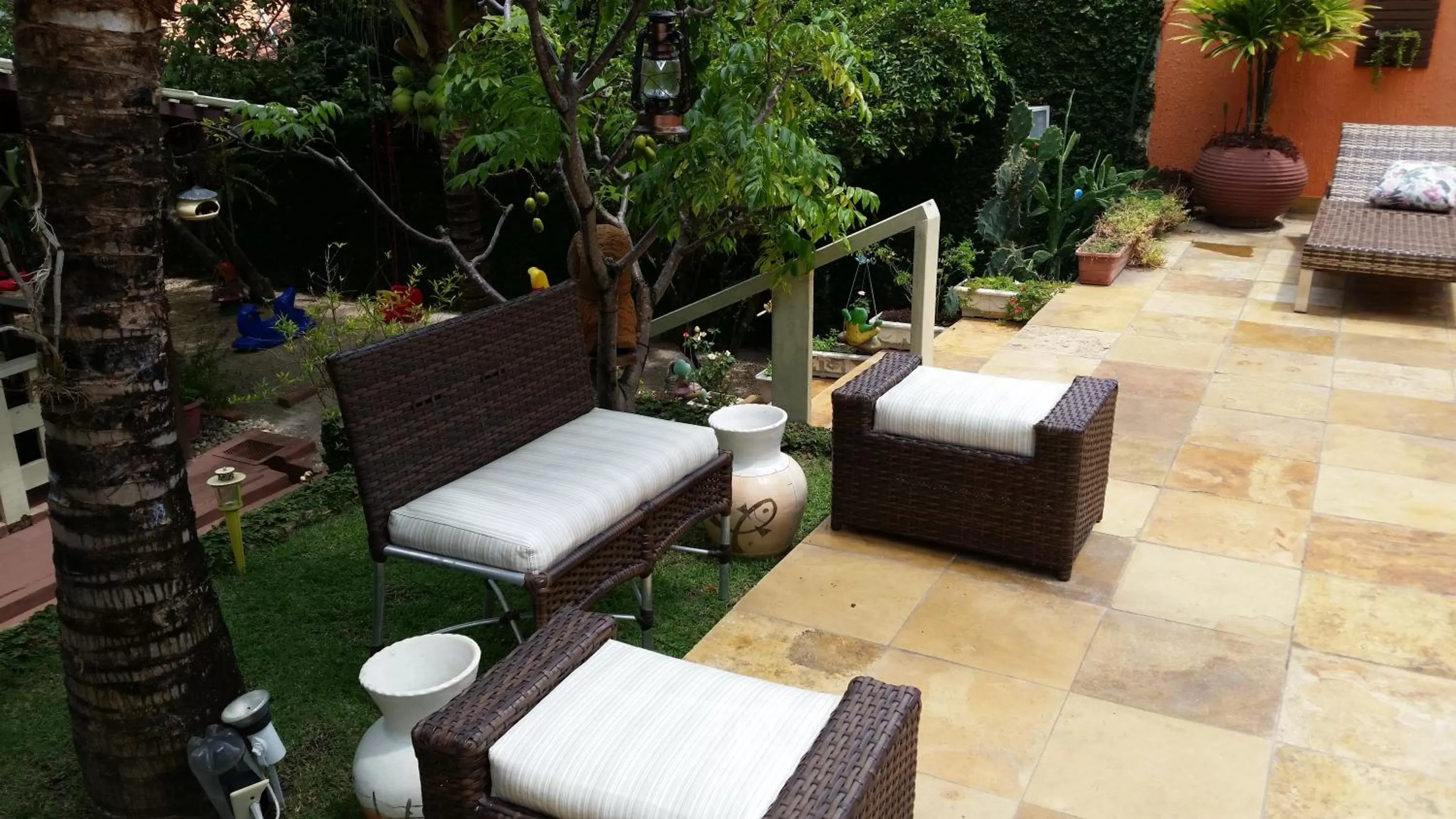 Balcony/Terrace in Pousada Recanto do Sal