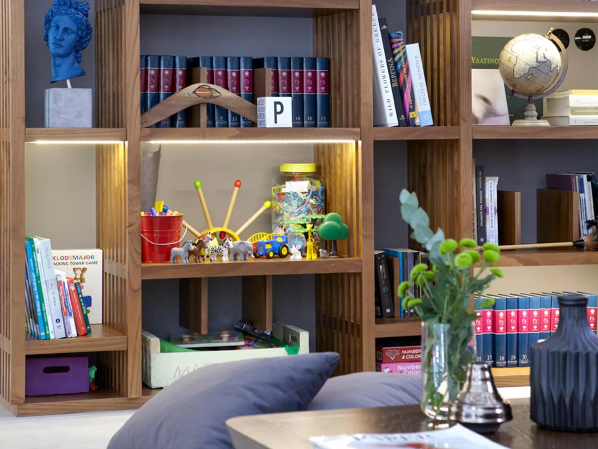 Children play ground in Apollon Library Suites