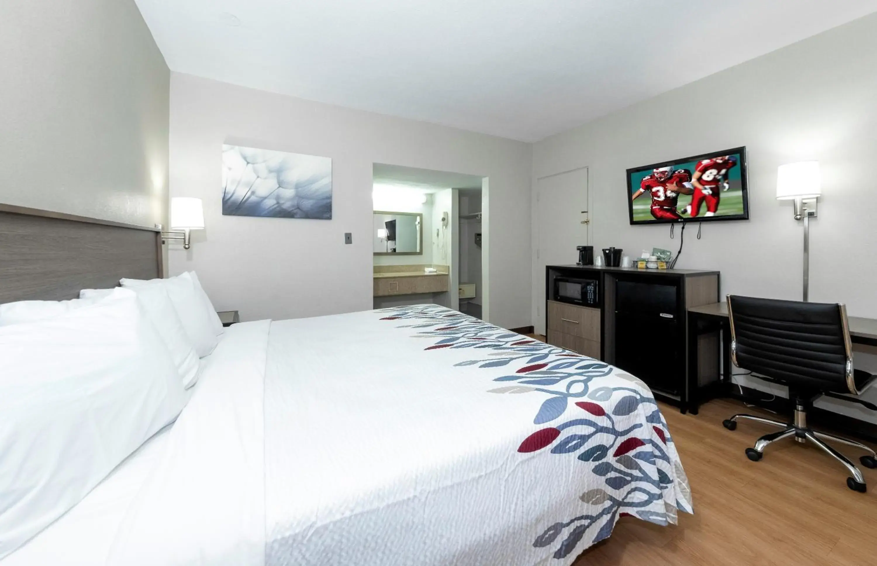 Photo of the whole room, Bed in Red Roof Inn Petersburg - Fort Lee