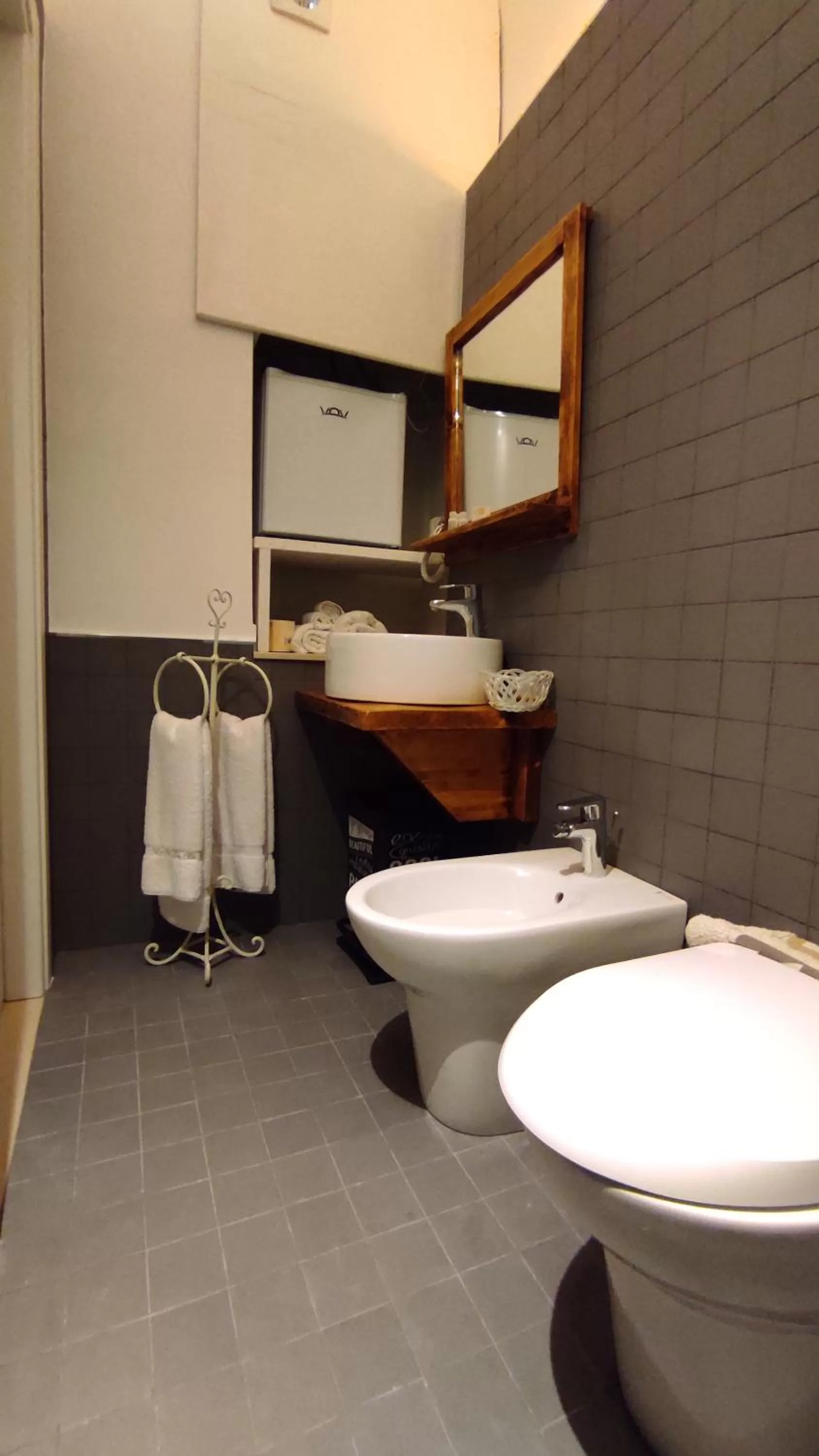 Bathroom in ''B&B Santa Rita Corato fitta camere''