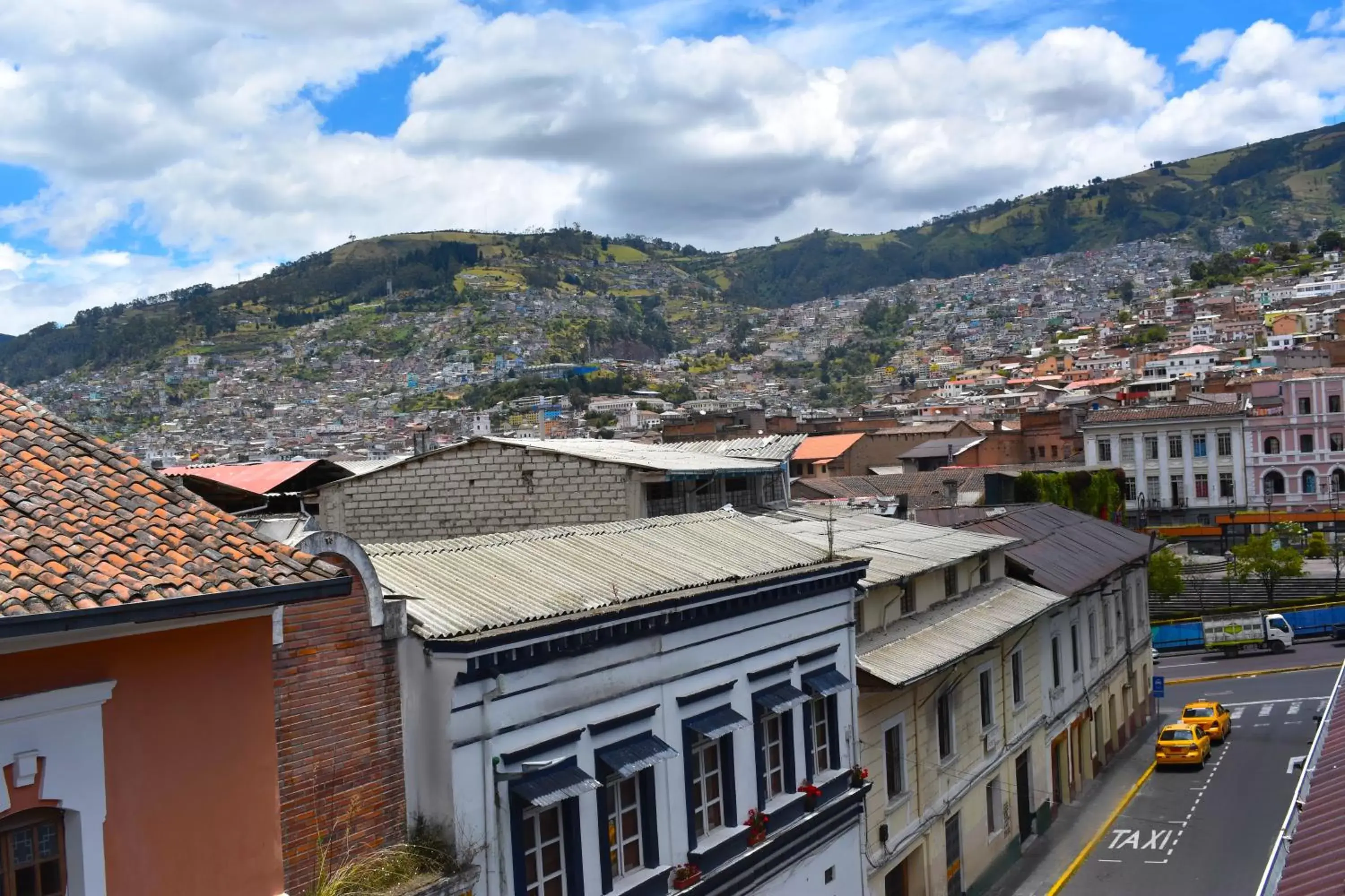 City view in Old Town Quito Suites, Apartments & Boutique Hotel