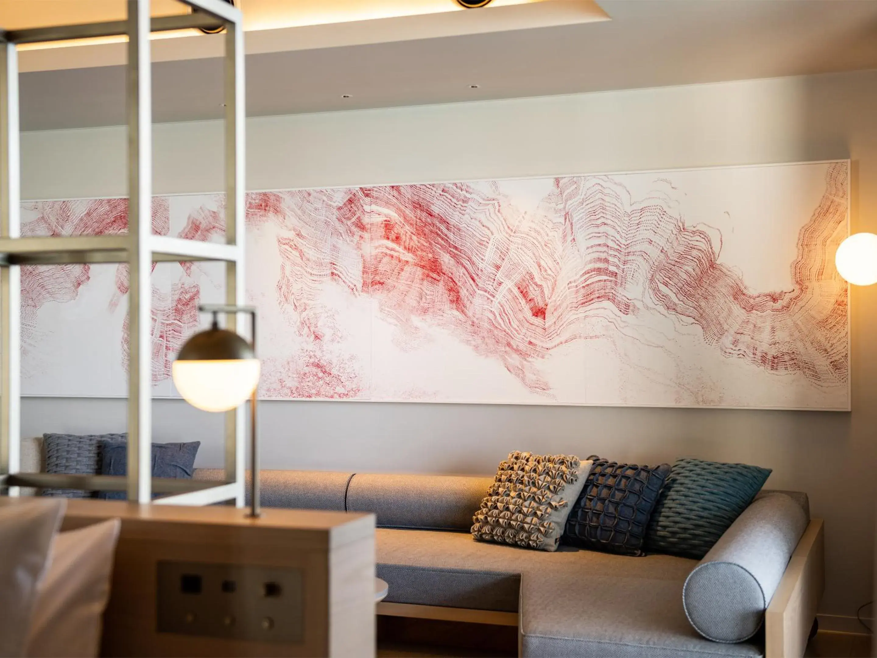 Living room in HOTEL ANTEROOM NAHA Living room in HOTEL ANTEROOM NAHA