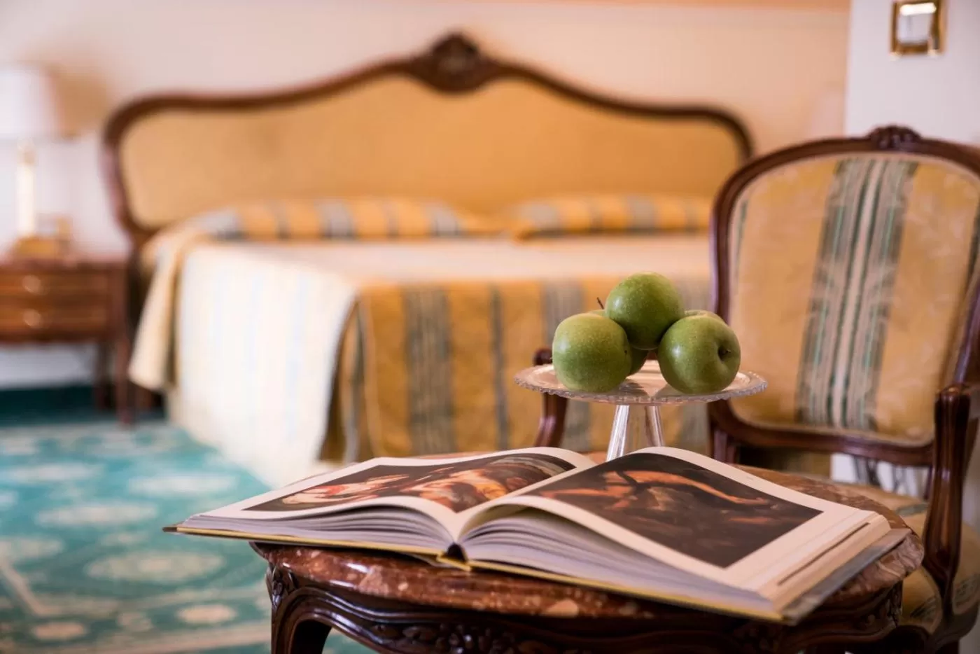 Bed in Abano Grand Hotel