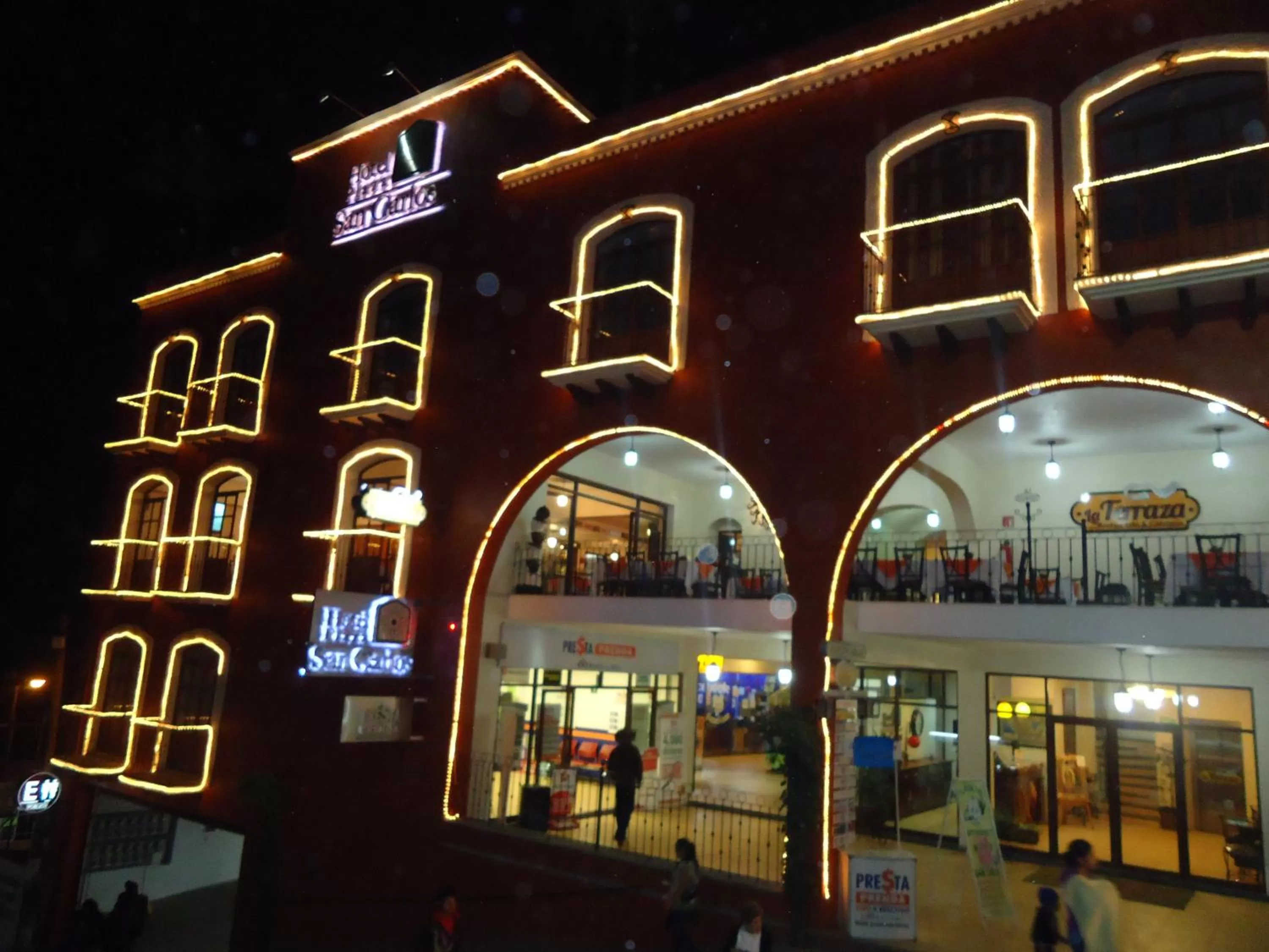 Facade/entrance in Hotel Plaza San Carlos