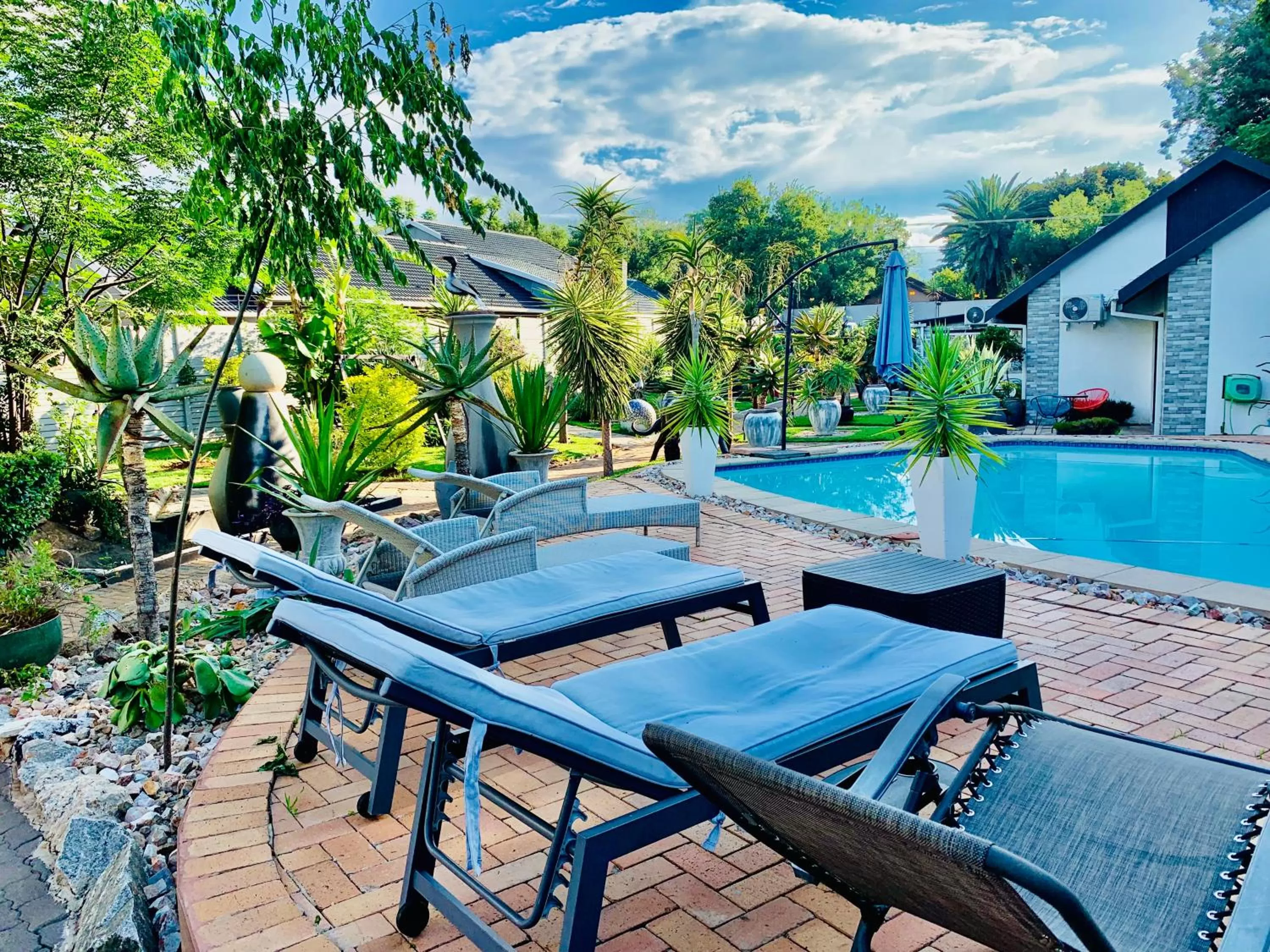 Garden, Swimming Pool in 24 On Basil Inventive suites