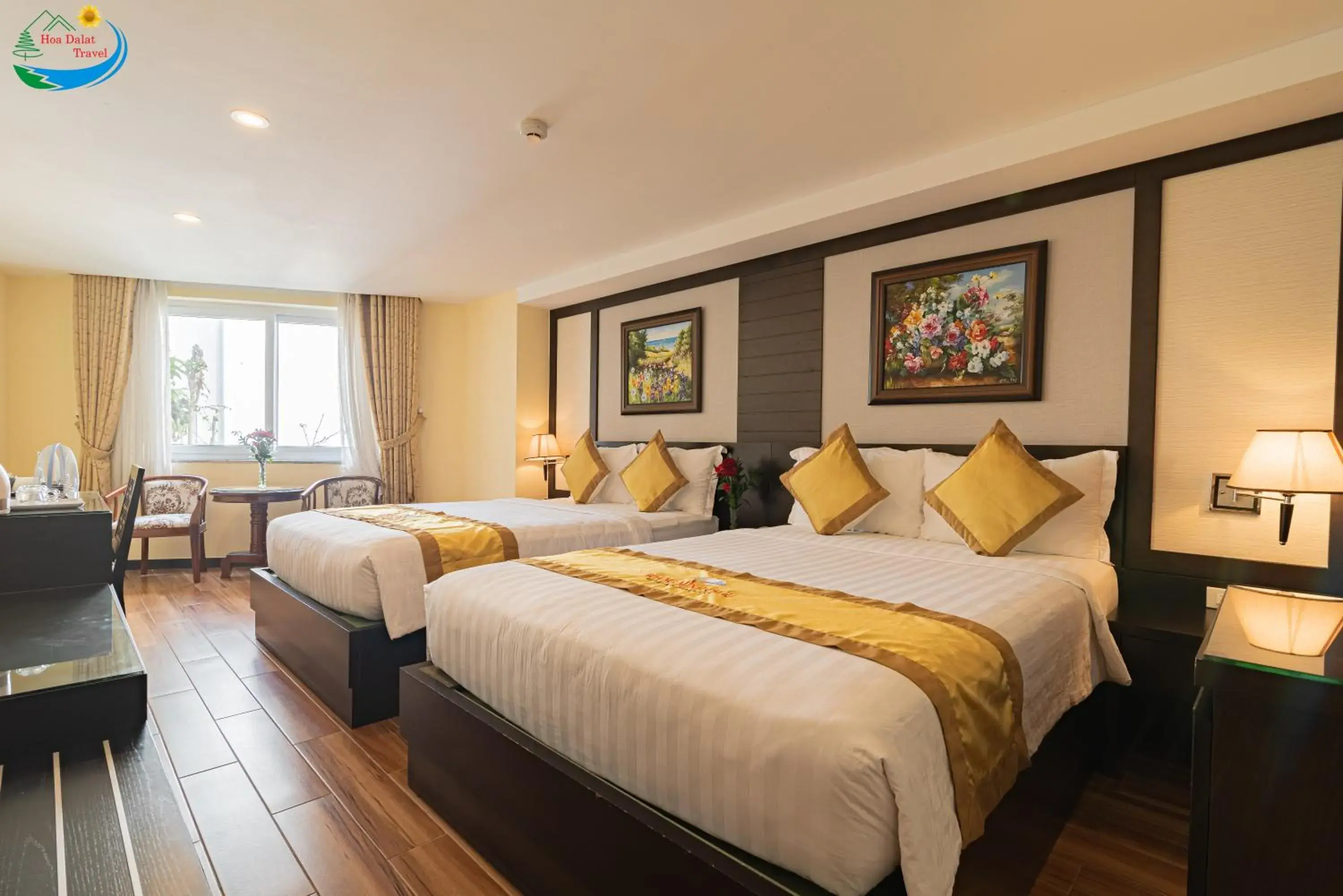 Bed in Hoang Minh Chau Ba Trieu Hotel Bed in Hoang Minh Chau Ba Trieu Hotel