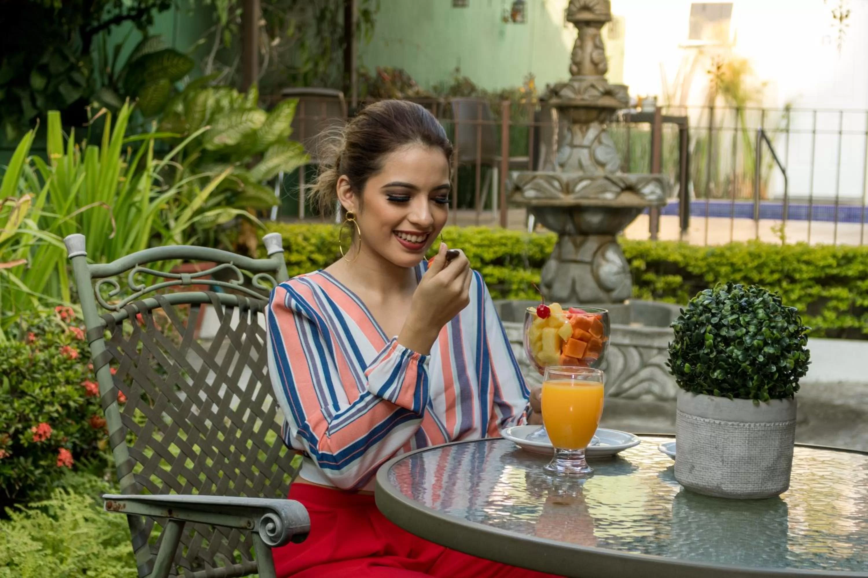 Garden in Las Magnolias Hotel Boutique