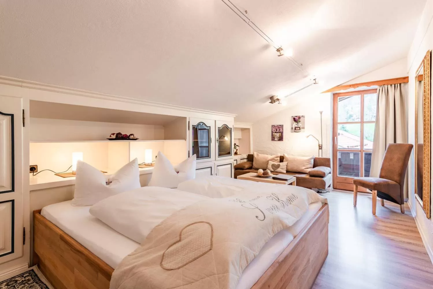 Double Room with Mountain View in Das Maximilian - Feines Landhotel am Schliersee