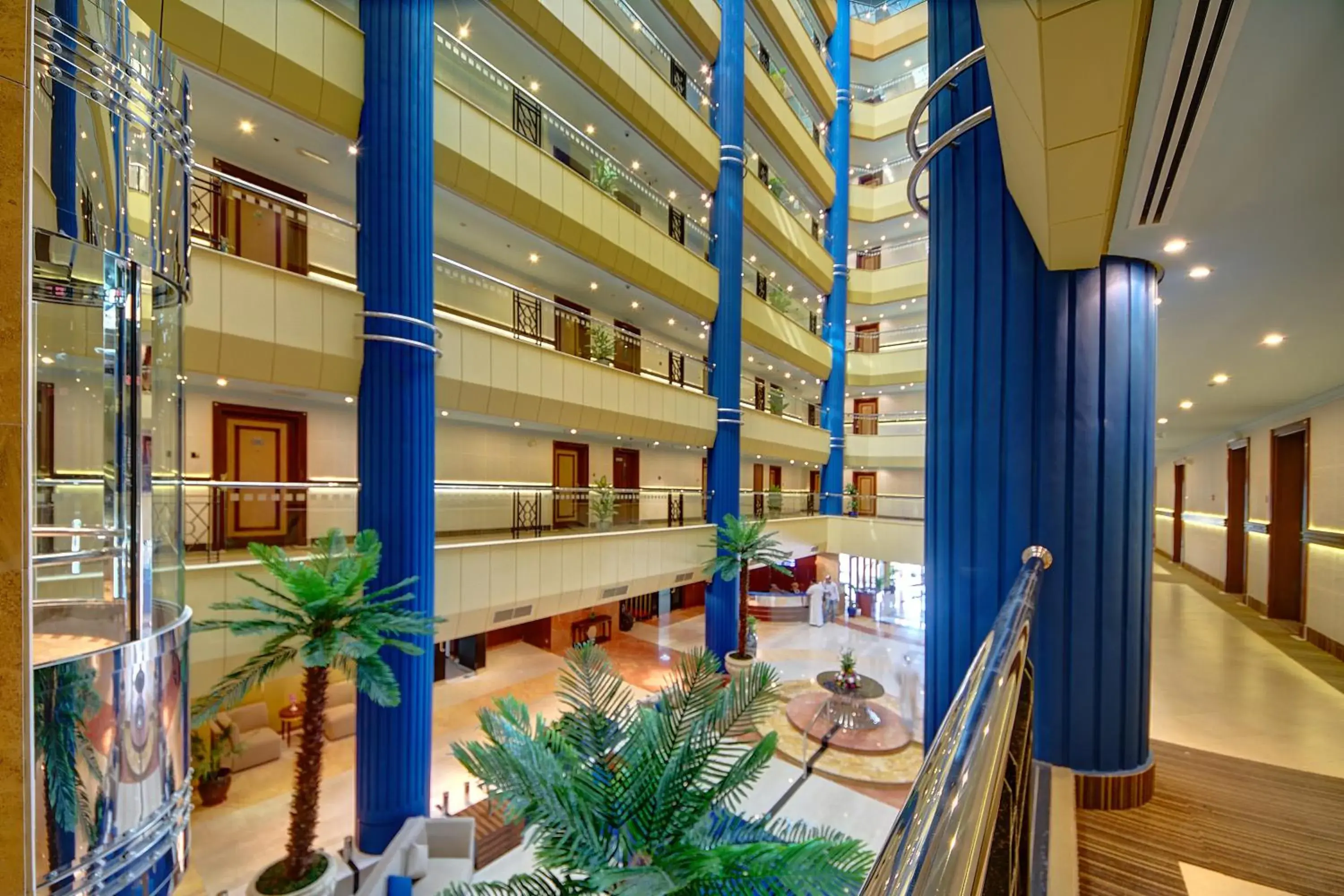 Lobby or reception in Al Manar Grand Hotel Apartment