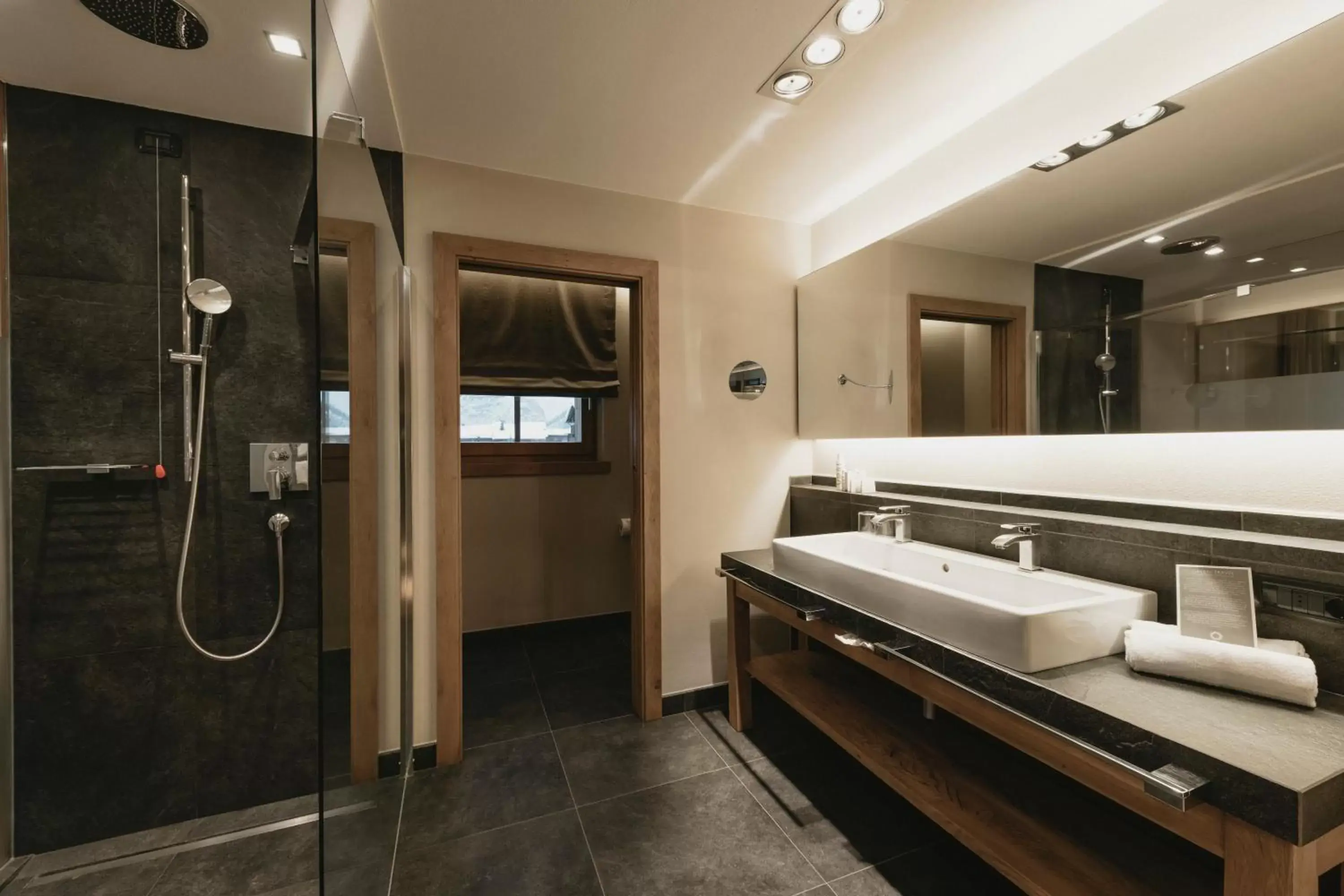 Shower, Bathroom in Eco & Wellness Boutique Hotel Sonne