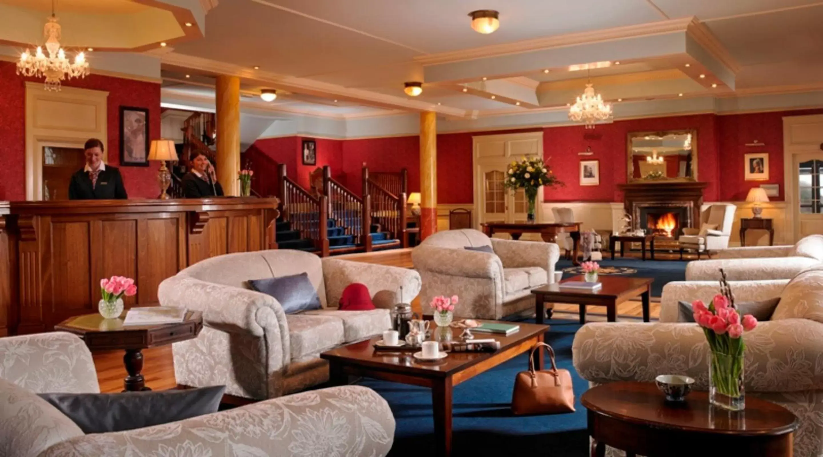 Lobby or reception, Lobby/Reception in Knockranny House Hotel & Spa