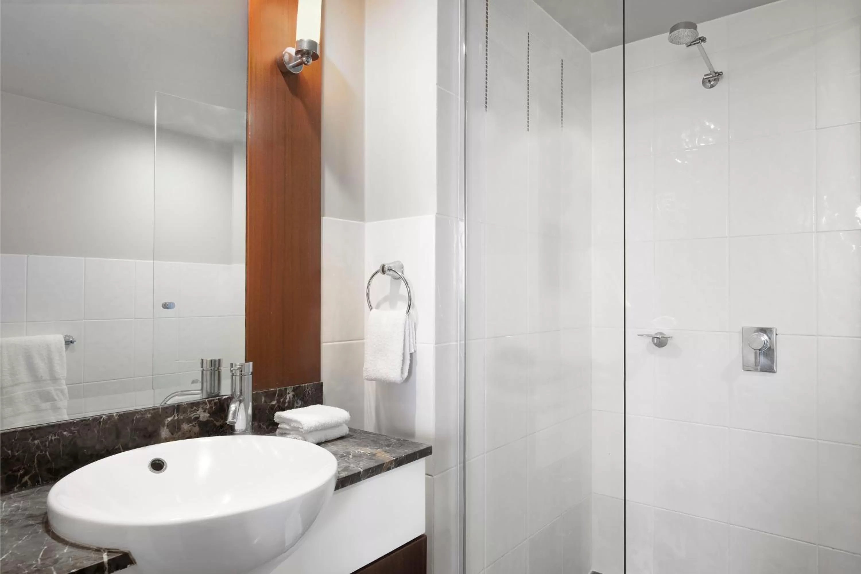 Bathroom in Mantra Towers of Chevron