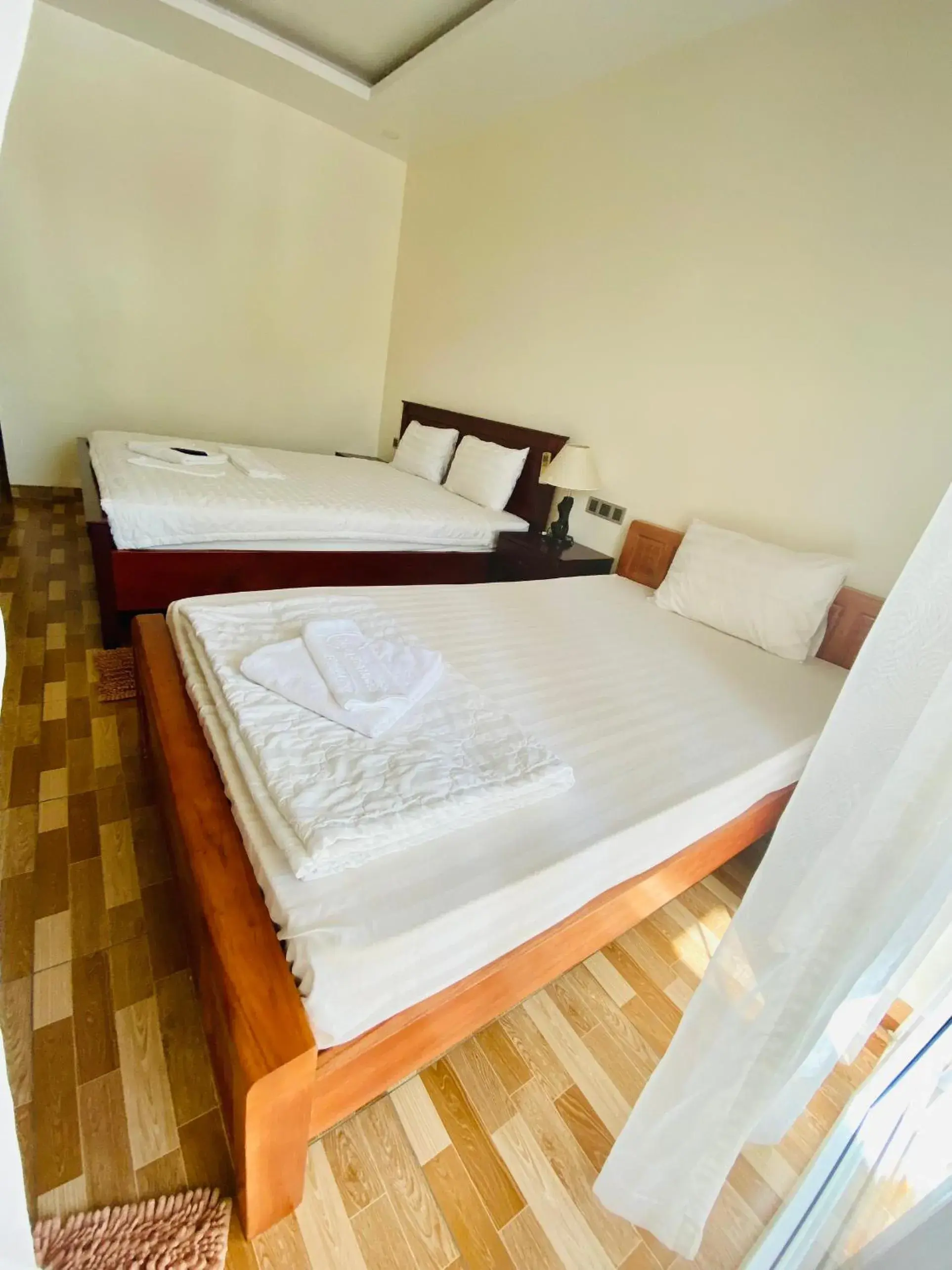 Bed in Phuong Binh House