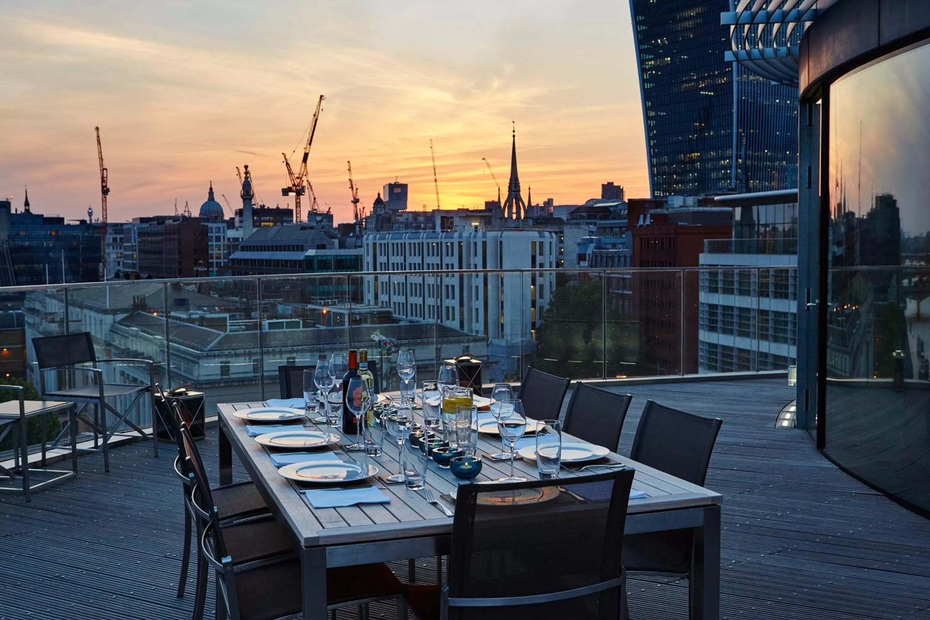 Balcony/Terrace in Cheval Three Quays at The Tower of London