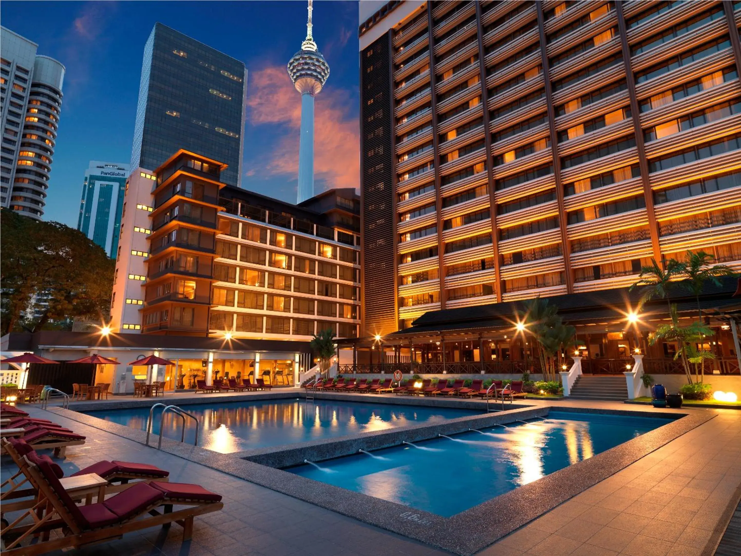 Night, Property Building in Concorde Hotel Kuala Lumpur