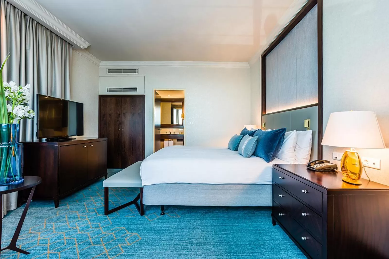 Bed in InterContinental Warszawa by IHG