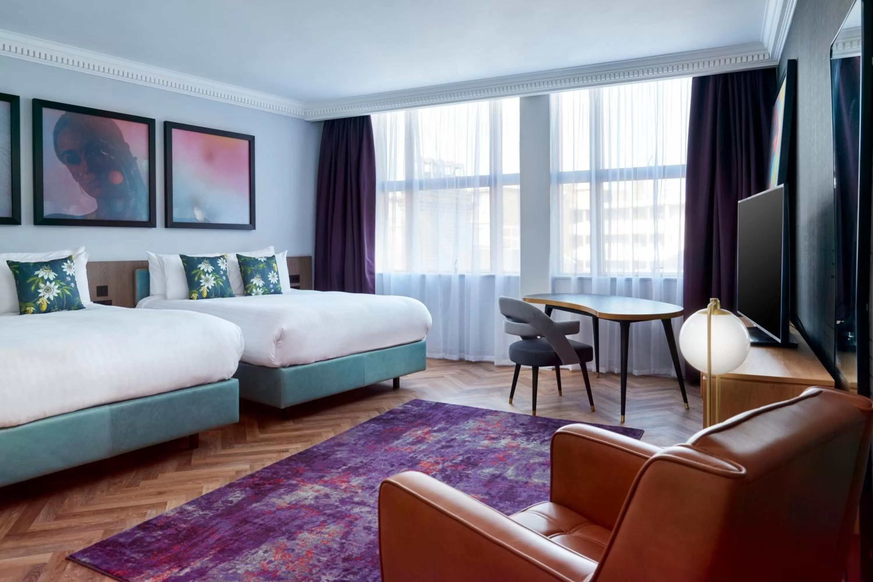 Bedroom, Bed in NYX Hotel London Holborn by Leonardo Hotels