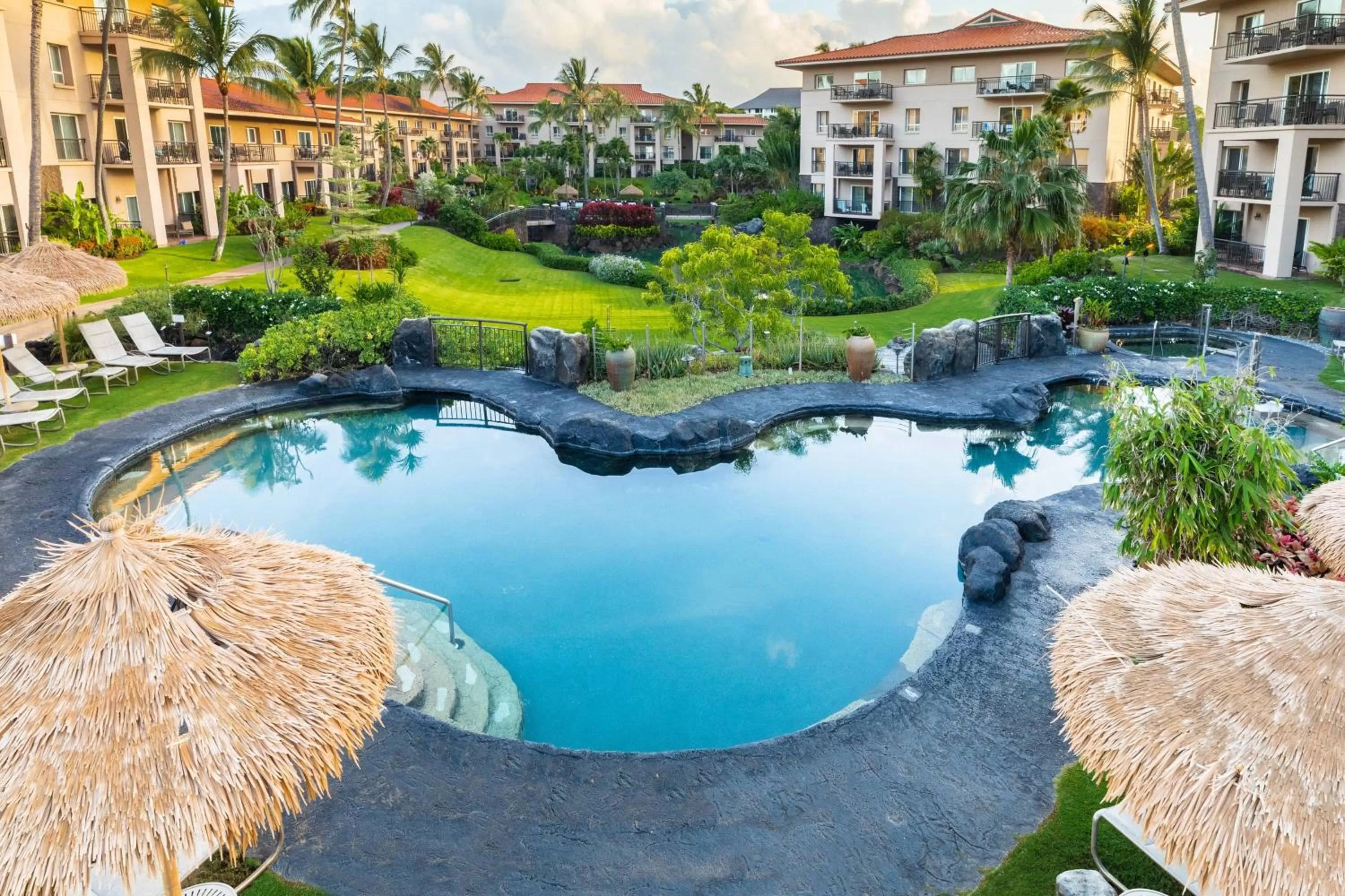 Swimming pool in Marriott's Waiohai Beach Club